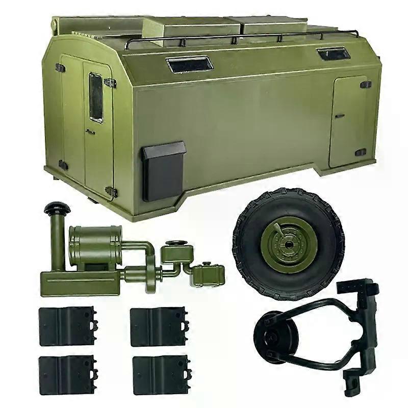 Rear Rack Kit Plastic RC Rear Rack Kit Rear Rack Kit For LD-P06 LDRC LD P06 Unimog WPL B36 Upgrades cz