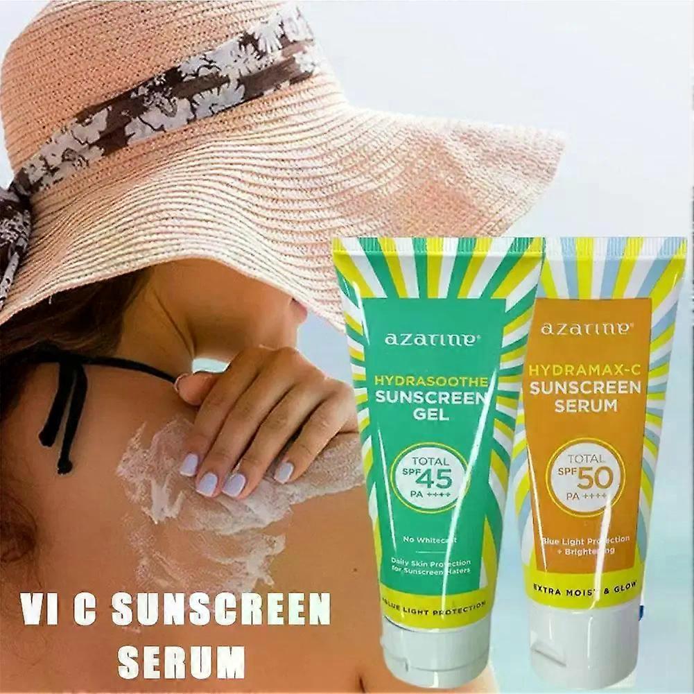 30ml SPF50+ moisturizing sunscreen increases skin elasticity, light and non-greasy, prevents sunburn, tanning and wrinkles