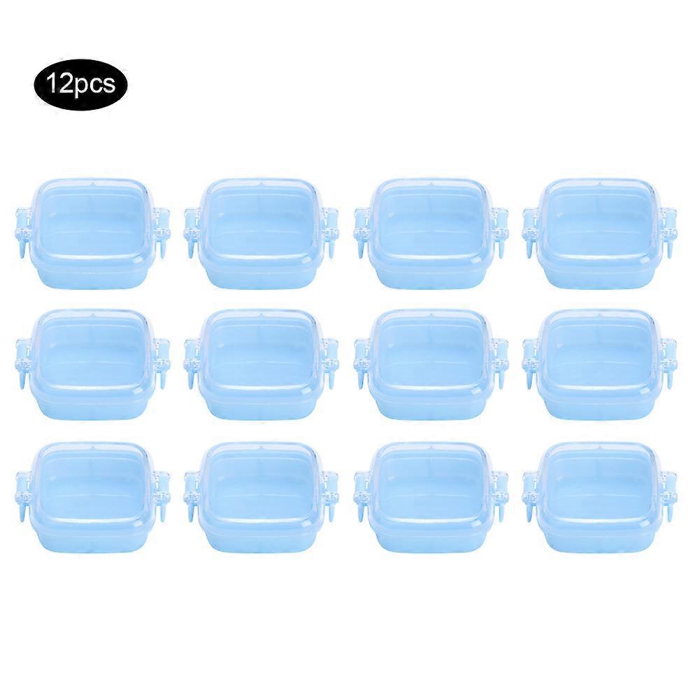 Plastic Storage Box, Candy, Cookies, Snacks, Blue