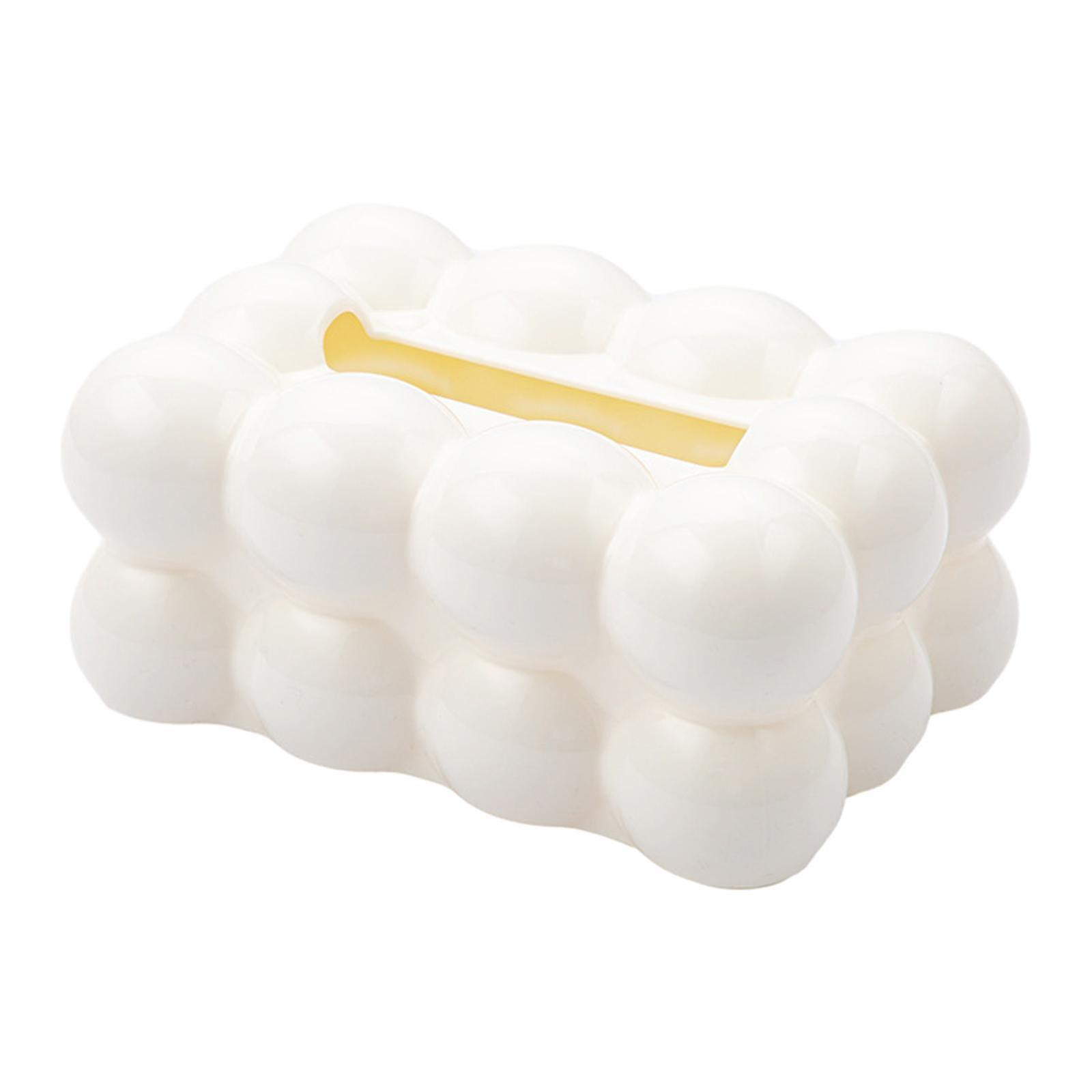 Candy Floss Tissue Box Cover Facial Tissue Holder Built in Spring Valentines Day