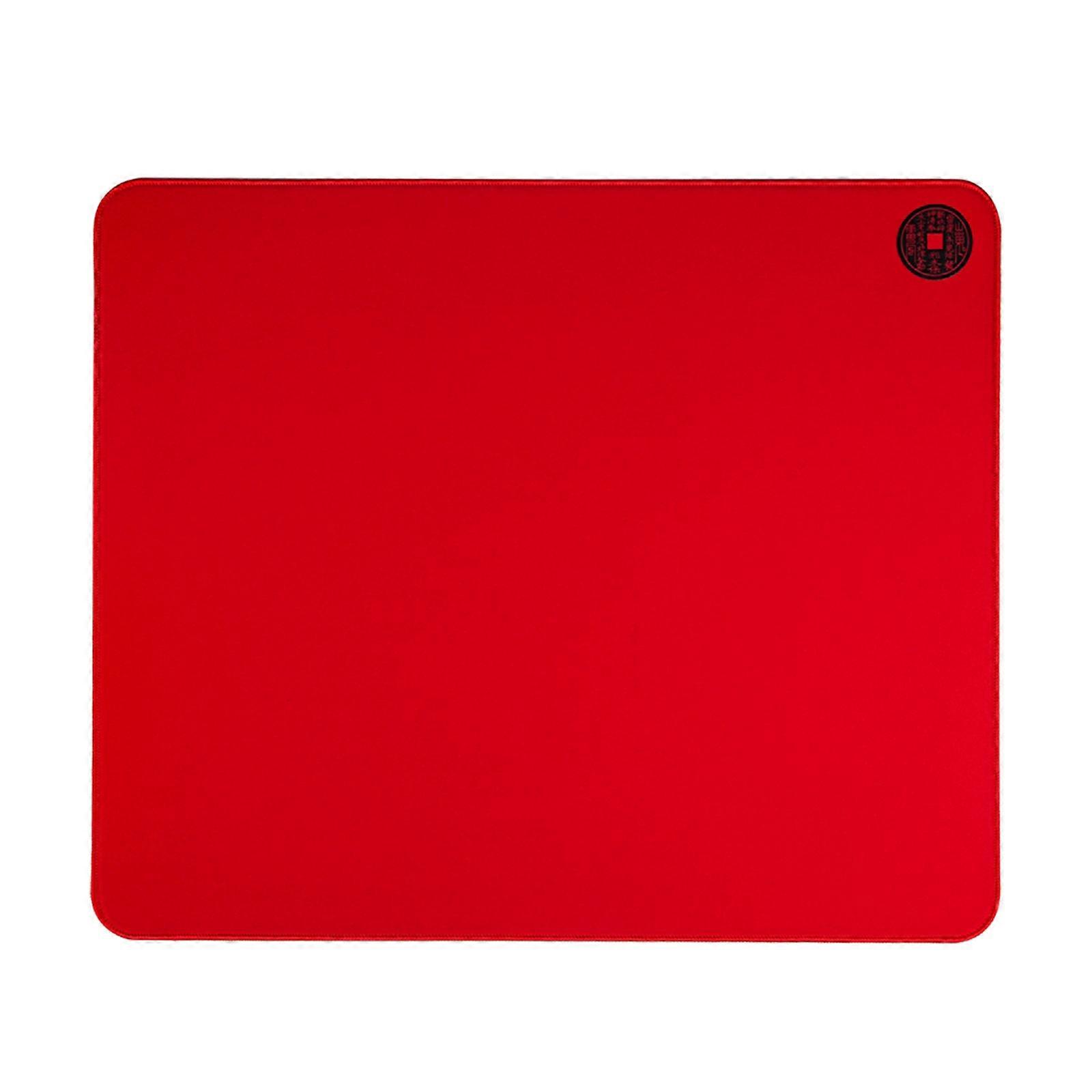 EsportsTiger Gaming Mouse Pad with NonSlip Rubber Base Textured & Waterproof Computer Mousepad 360x300x6mm Red