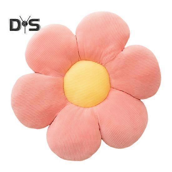 Flower Shaped Pillow Elastic 3 Colors Available Velvet Fabric PP Cotton Filling Supportive Throw Pillow for Bedroom Living Room Office