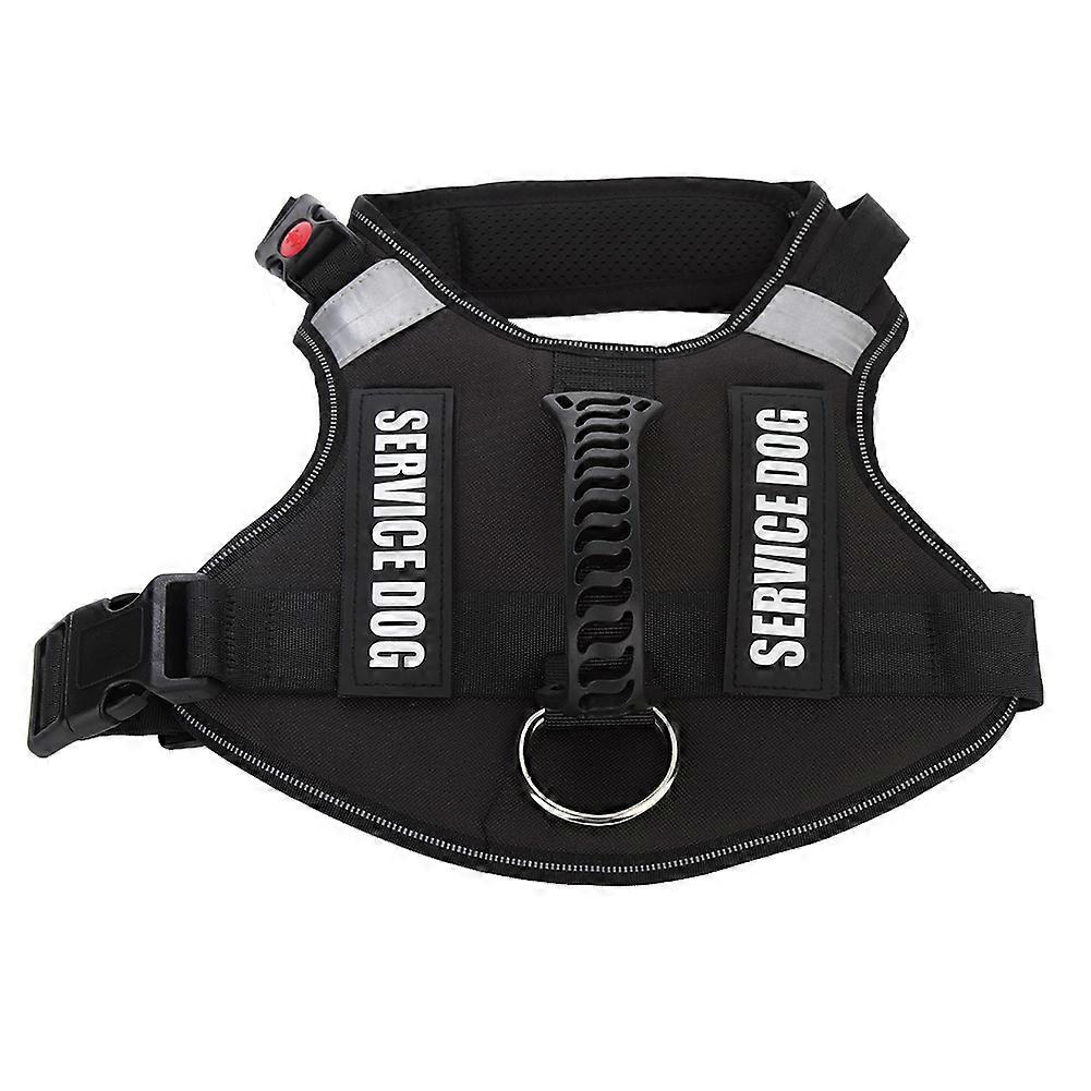 Dog Vest Harness with Reflective Strips, Explosion-Proof Leash, Adjustable Size for All Breeds, Durable Pet Supplies