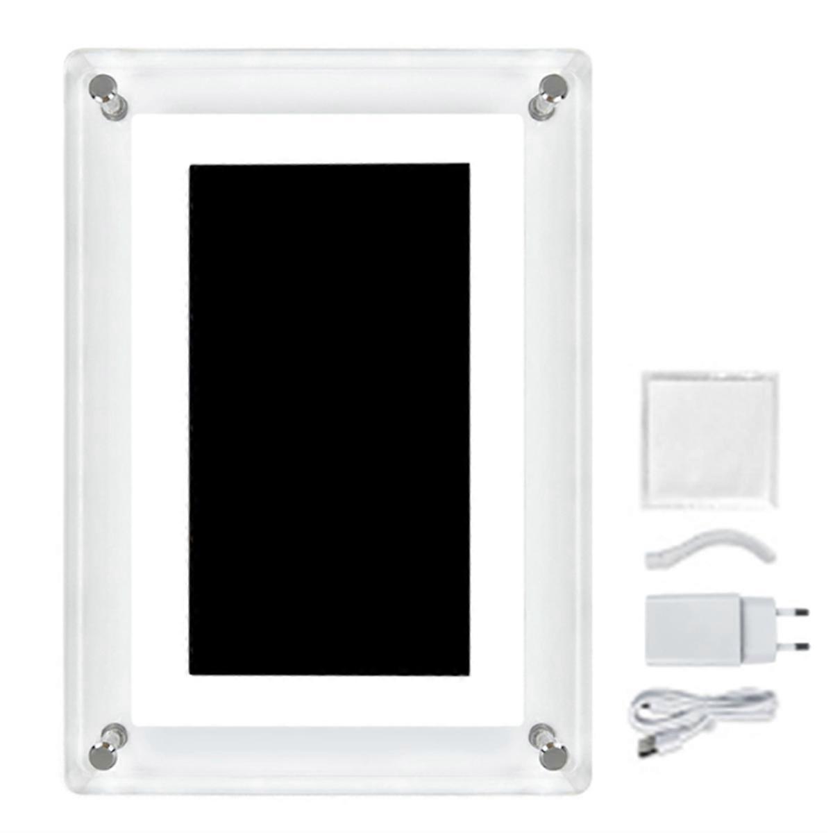 5 Inch Digital Photo Frame 1200mAh IPS Screen EU Plug