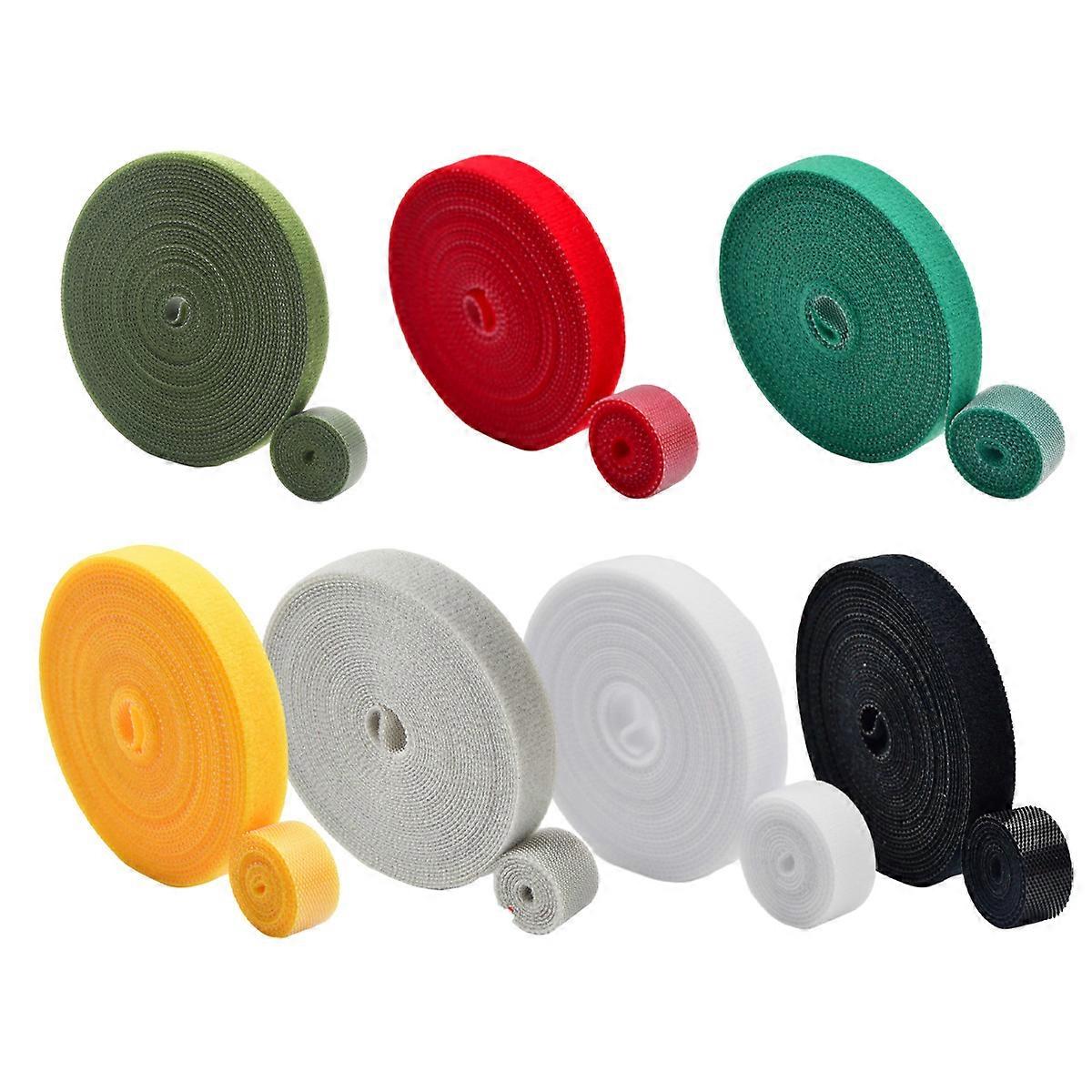 Bright Color Identification, Reusable Hook Tape for Classroom Floor Decoration, Durable and Reusable Nylon Carpet Strips for Fastening Tape (3M X