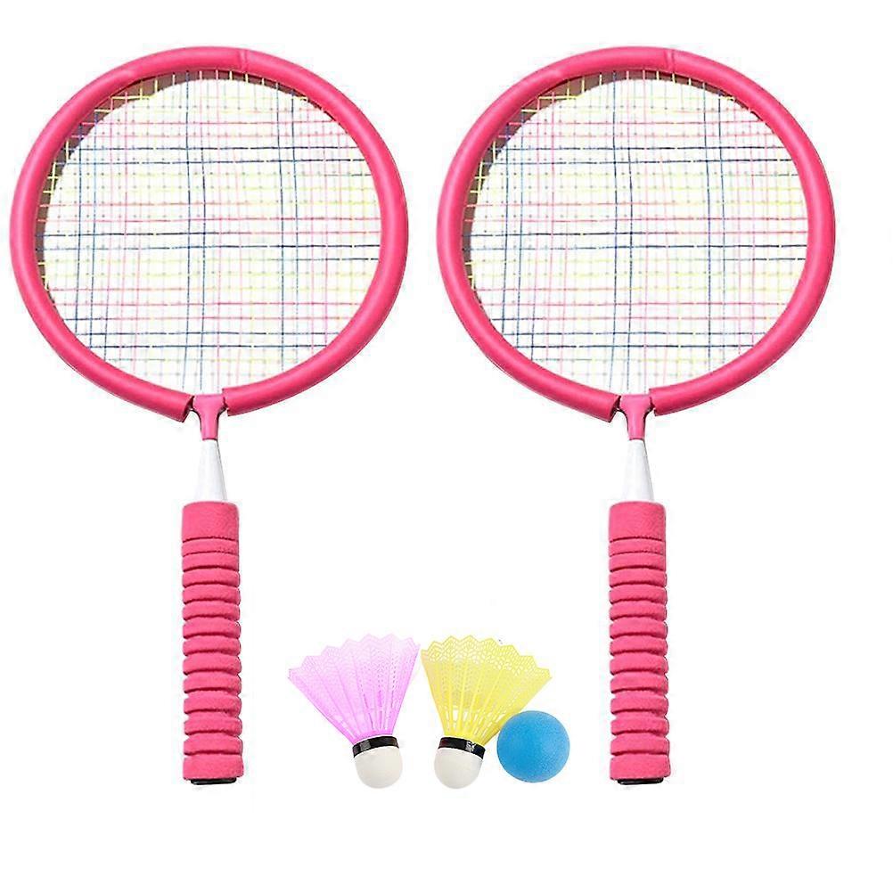 Nylon Alloy Durable Badminton Rackets, Soft Carry Bag Included for Easy Transportation & Storage