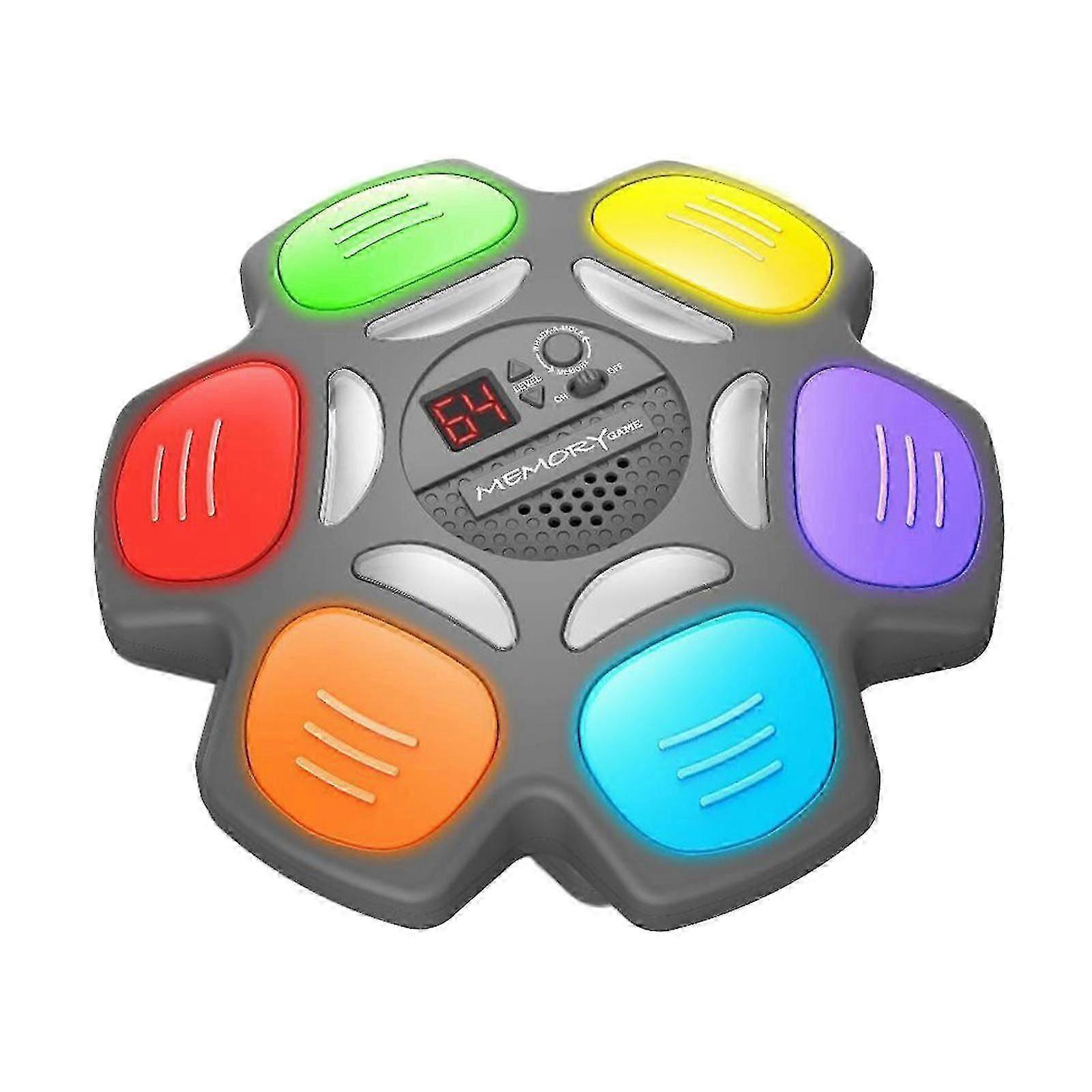 Pocket Electronic Memory Game Interactive Toy Learning Kids Adults Ball Shape