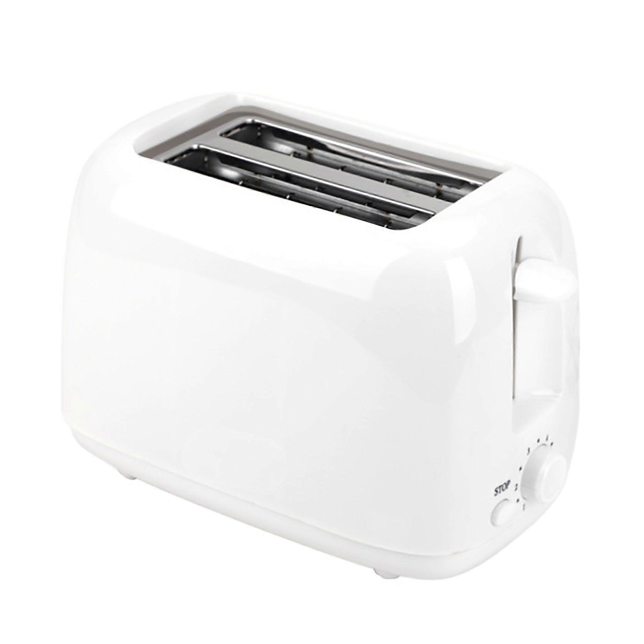 Toaster 2 Toastschlitze, 8 Stufen, Brtchenaufsatz, Auftaufunktion, Liftfunktion, Abschaltautomatik, wei
