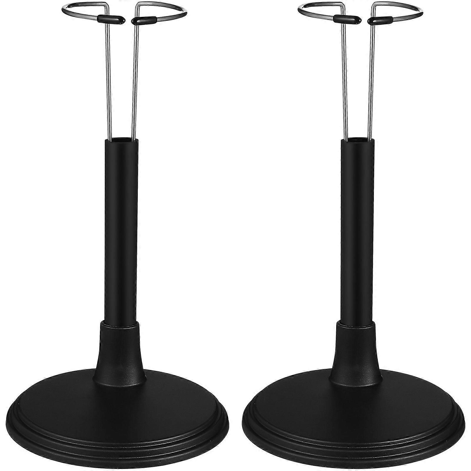 2 Pcs Doll Brackets Portable Doll Support Stands Practical Dolls Storage Racks Display Racks for Shop Home