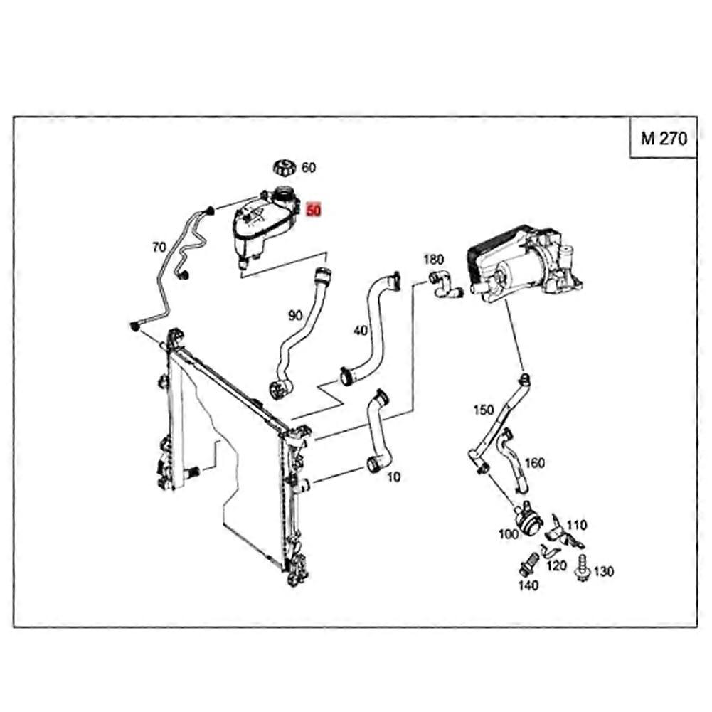 Frostskyddsmedel Kylvätska Expansionstank Vattenkokare för 