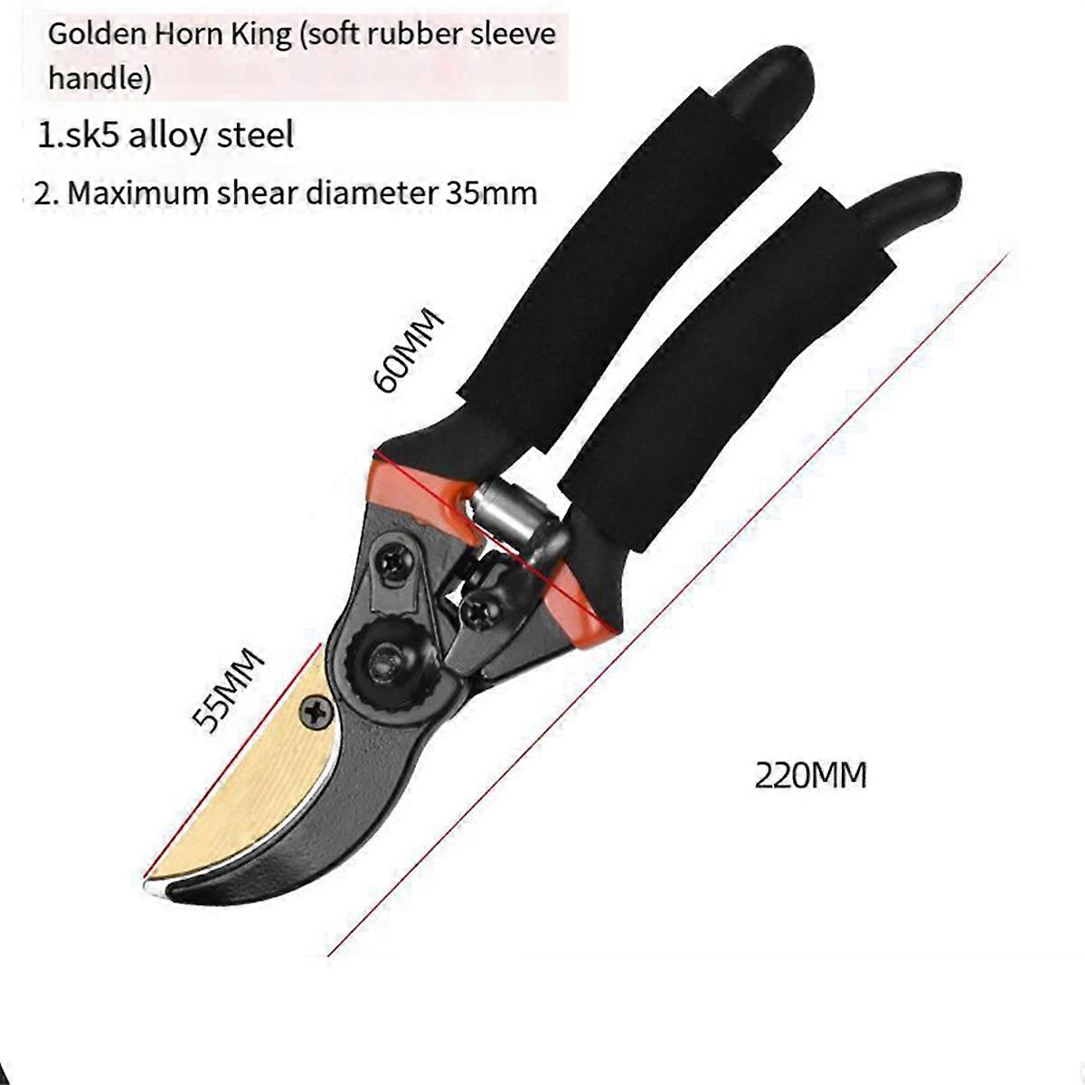 Multifunctional Garden Trimming Tool, Heavy-Duty Manual Trimmer