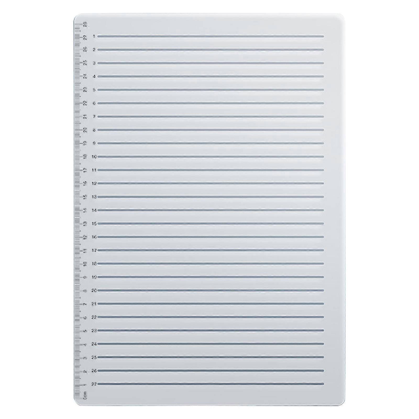 Straight Line Stencil Spacing Line Writing Guide Template Line Drawing Stencil Templates College Paper Line Rulers