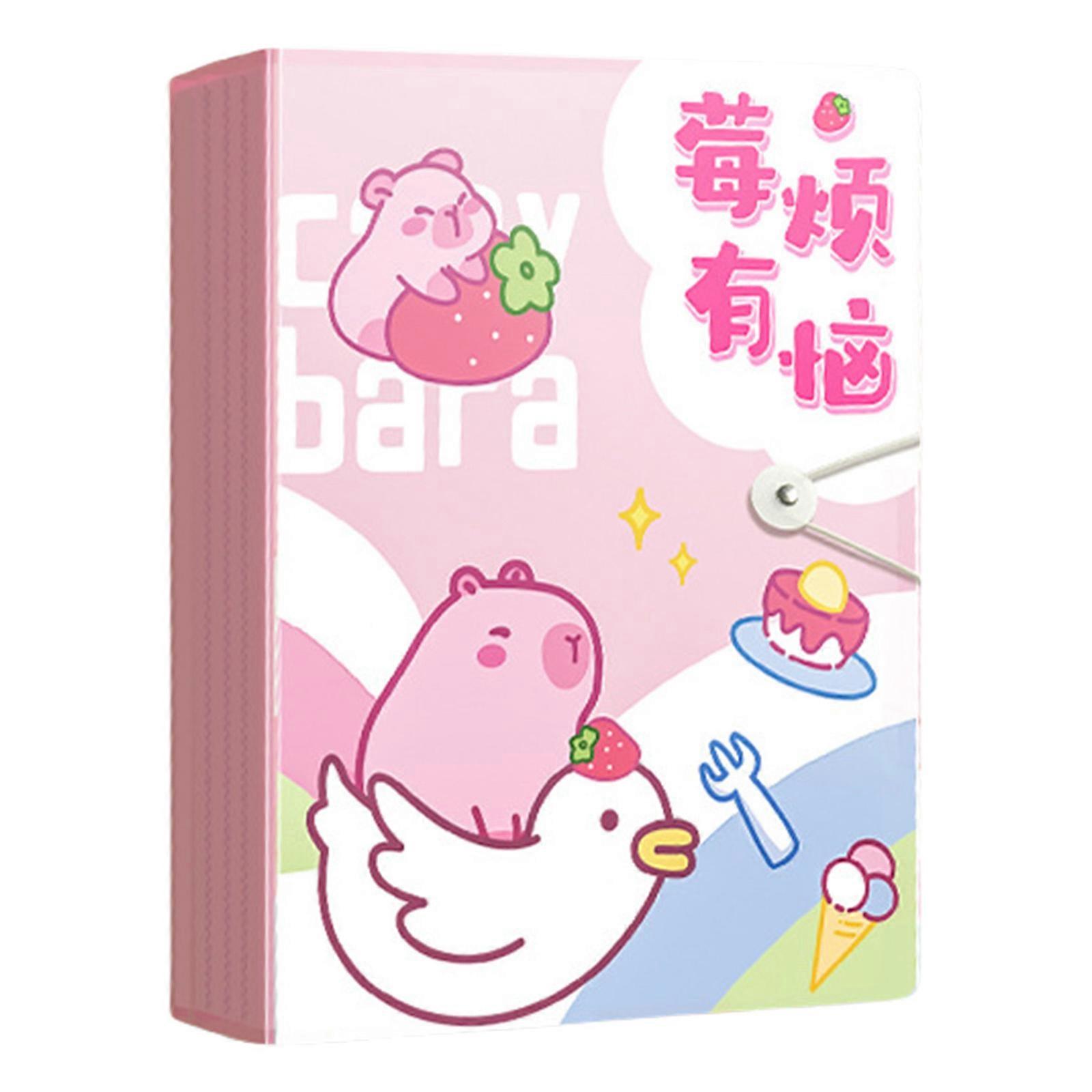 Certificate File Folder File Organiser Plastic Texture Certificate Organizer for Health Living and Easy Document Sorting Strawberry flying do