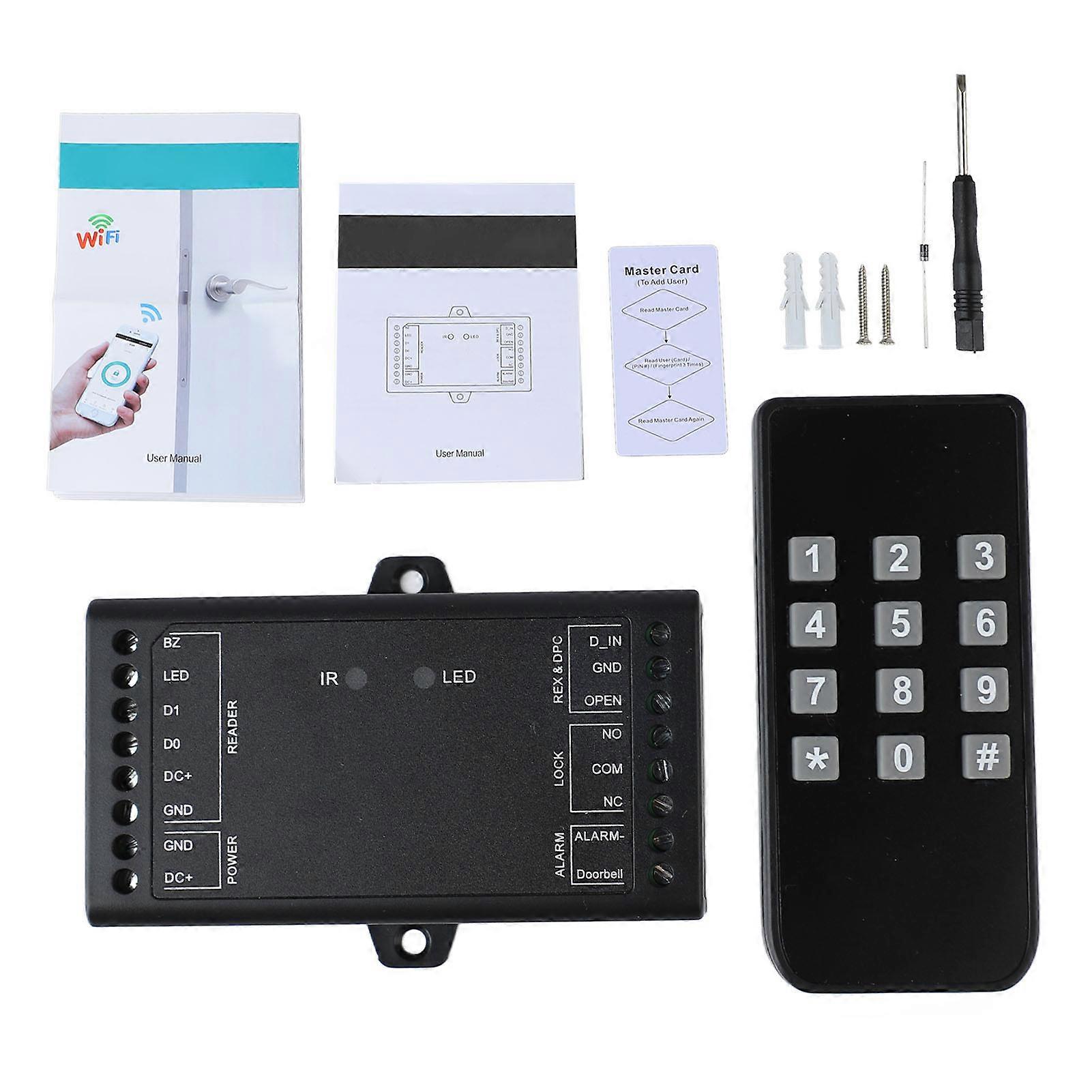 Wireless Access Control System Waterproof Access Controller Keypad EM Card Reader 125KHz RFID Access Control System