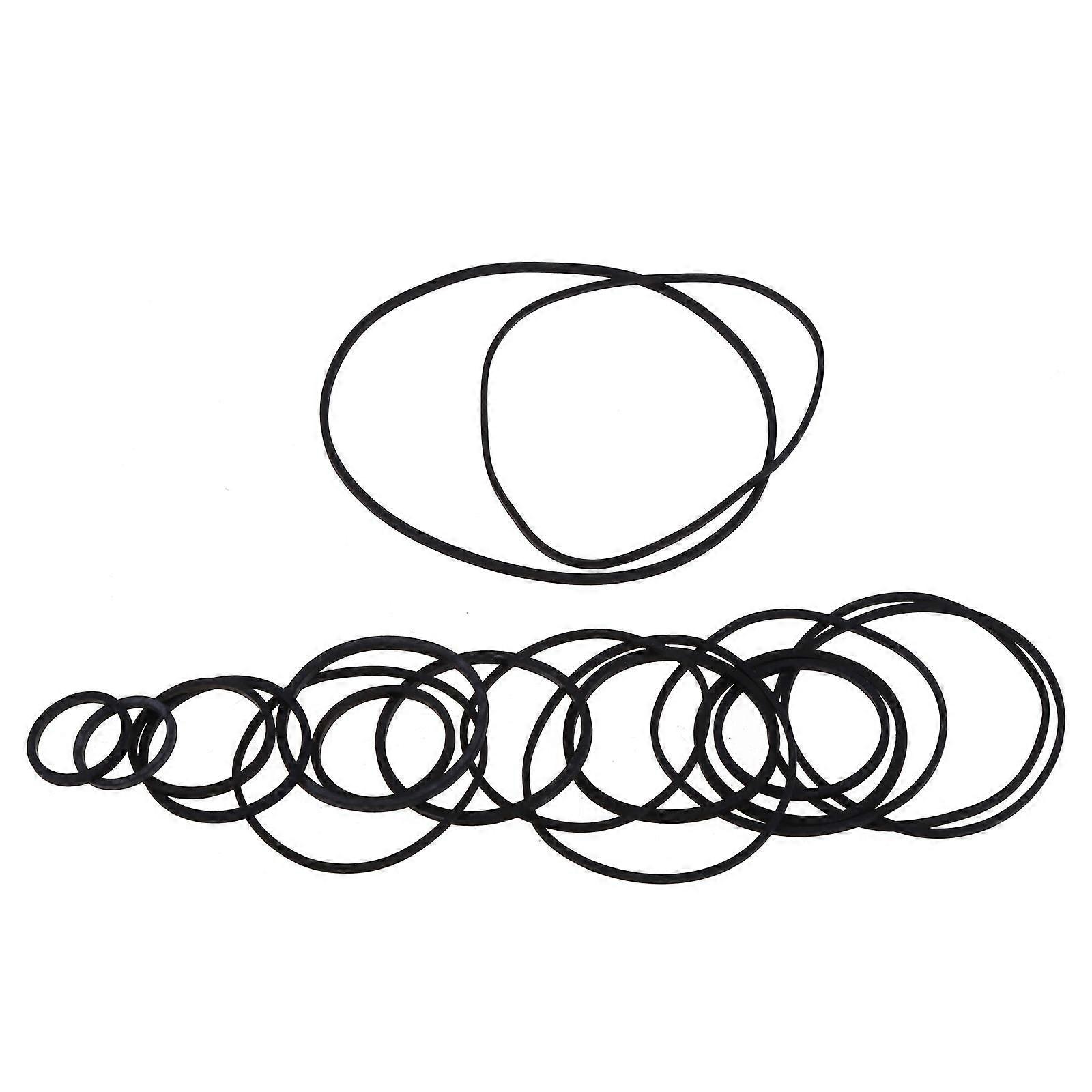 En väska DVD-remmar DVD-drivrem Längd Mix remskiva Drivenhet Reservdel