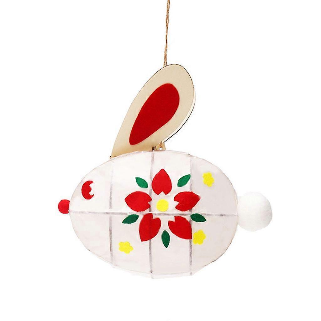 MidAutumn Festival Rabbit Lanterns Decoration DIY set for Festive Atmosphere