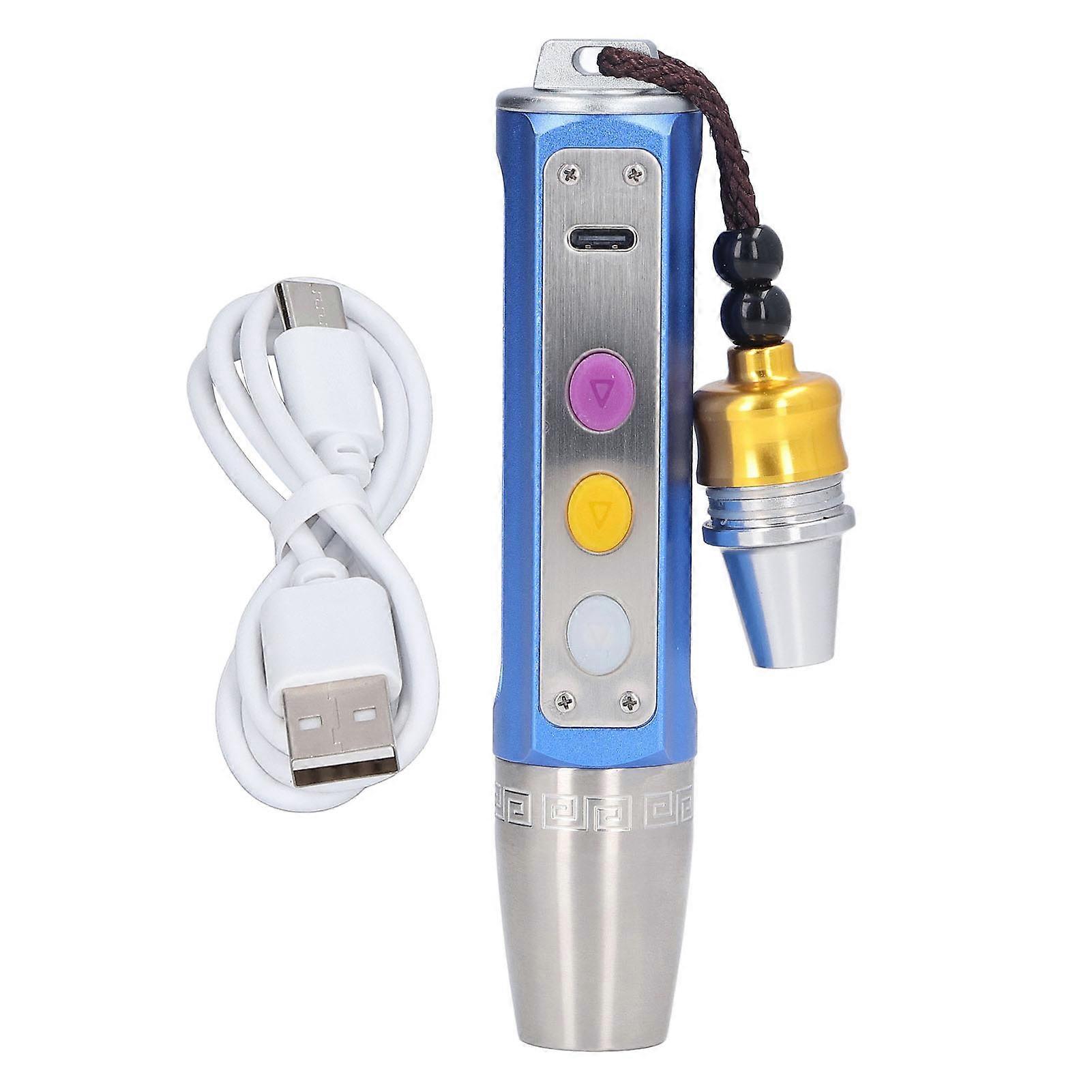 Adjustable Gem Identification Light Pocket 3LED Jewelry Identification Flashlight (with battery)