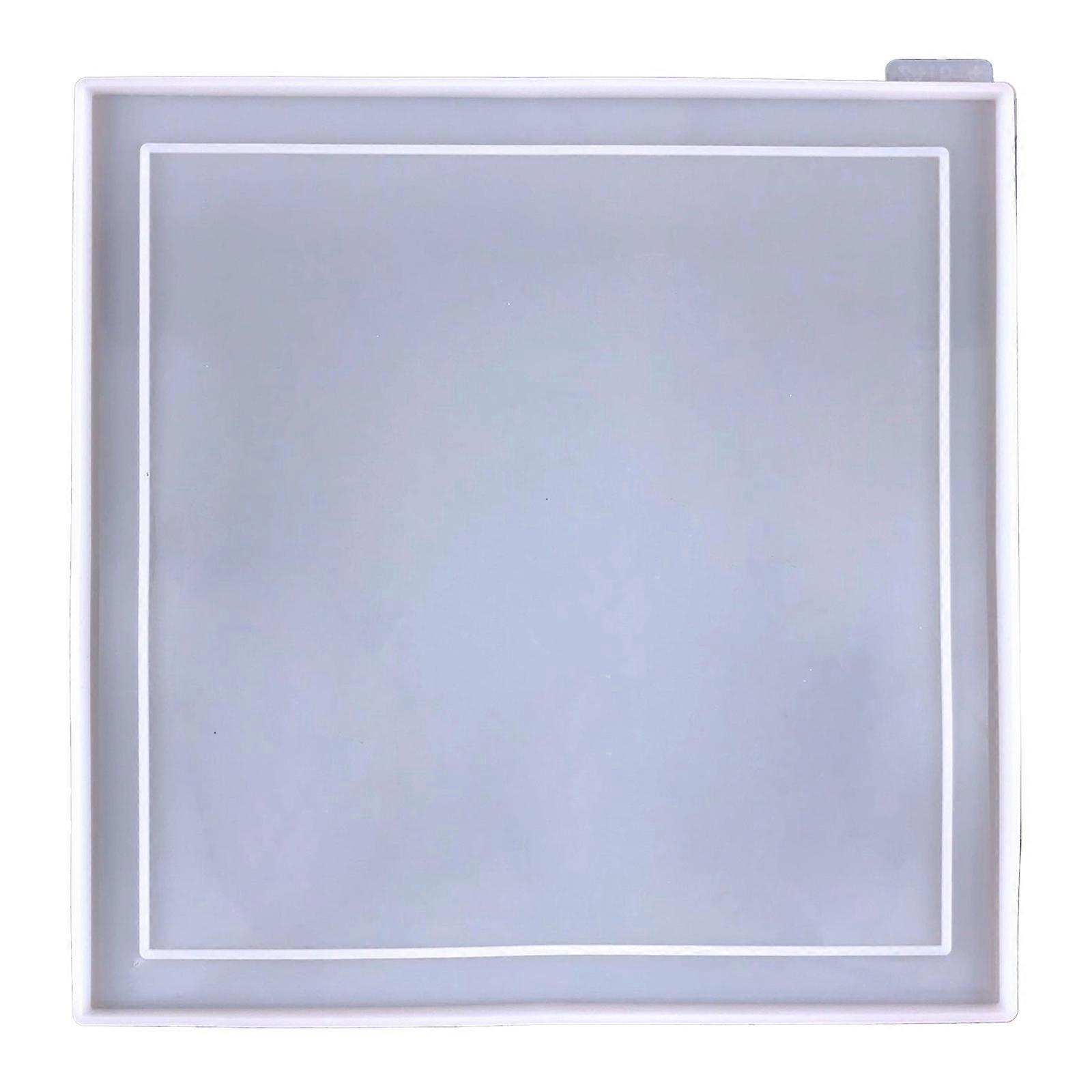 מלבן מרובע מסגרת תמונה סיליקון עובש תכשיטים אפוקסי שרף יציקת תכשיטים כלי ביצוע DIY מלאכת קישוטים לבית לבן