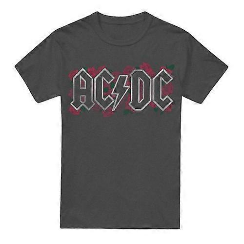 AC / DCユニセックスアダルトローズロゴTシャツ