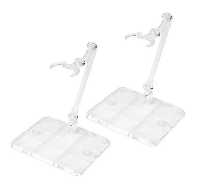 アクションフィギュアスタンド ガンプラ用ディスプレイホルダーベース 2PCS