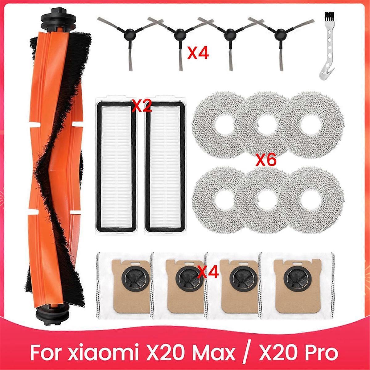 for Xiaomi X20 Max / X20 Pro Robot Main Side Brush Mop Cloth