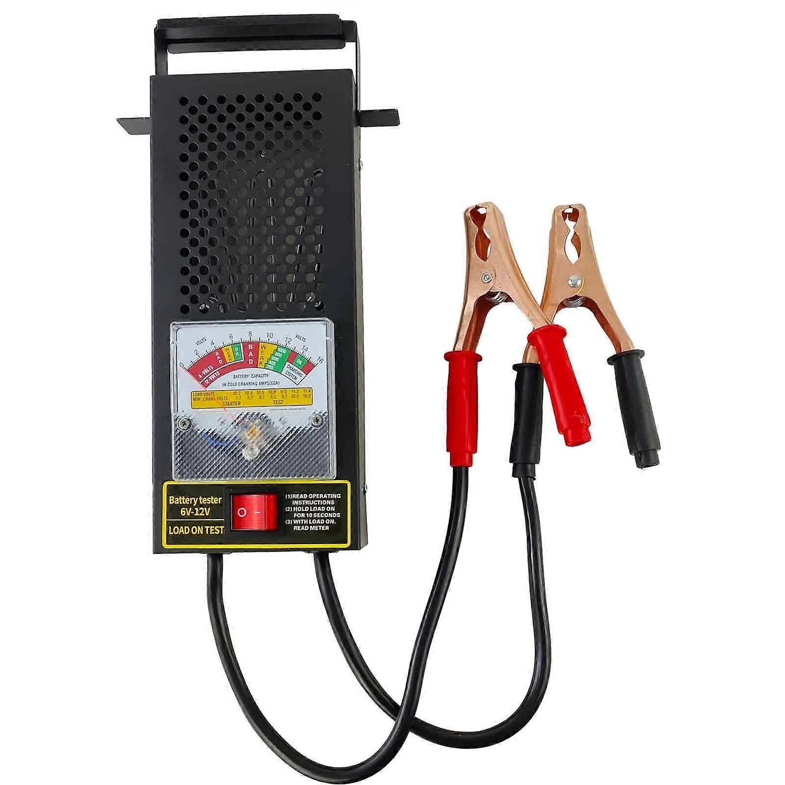 Battery Load Tester for 12V 100A and 6V 50A Car Battery Tester and Voltage Tester Automotive Load Checker