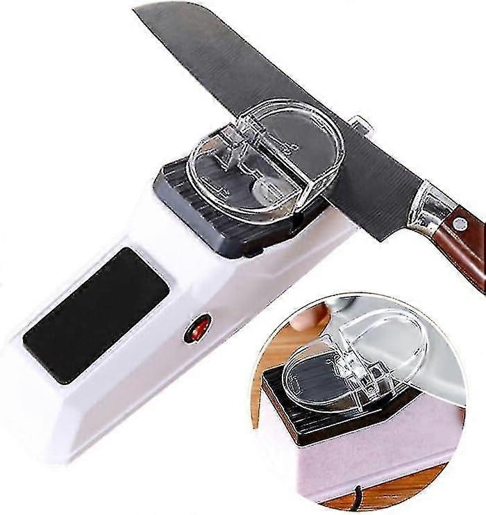 مبراة سكين كهربائي ، مبراة سكين مطبخ محترفة بليد مبراة سكين أداة شحذ لسكاكين المطبخ ، سكاكين خارجية ، سكاكين جيب