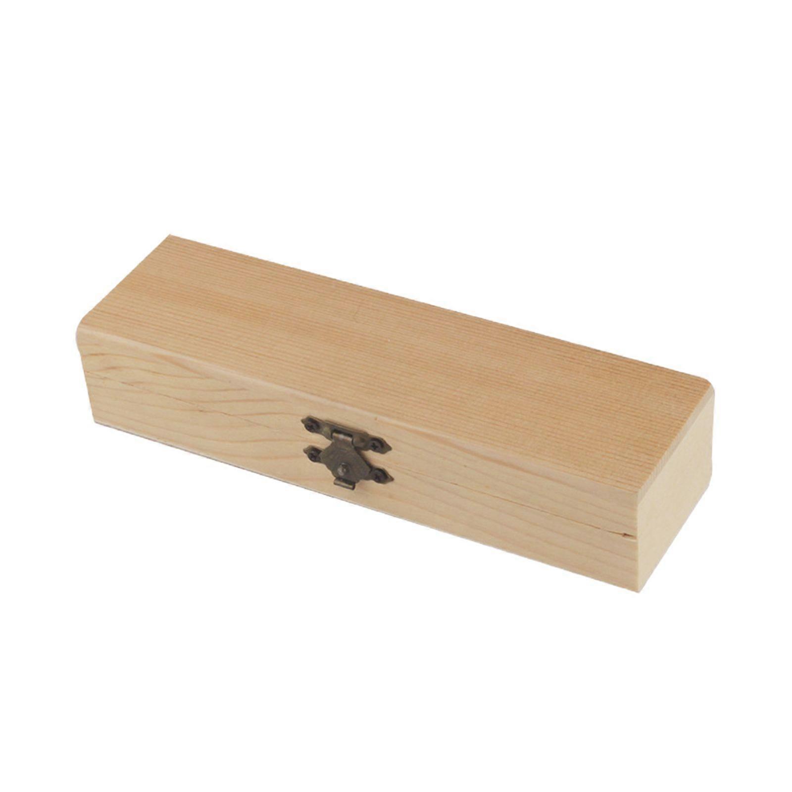 Student pencil Case Solid wood -18*5.3*3.5cm pencil Case A