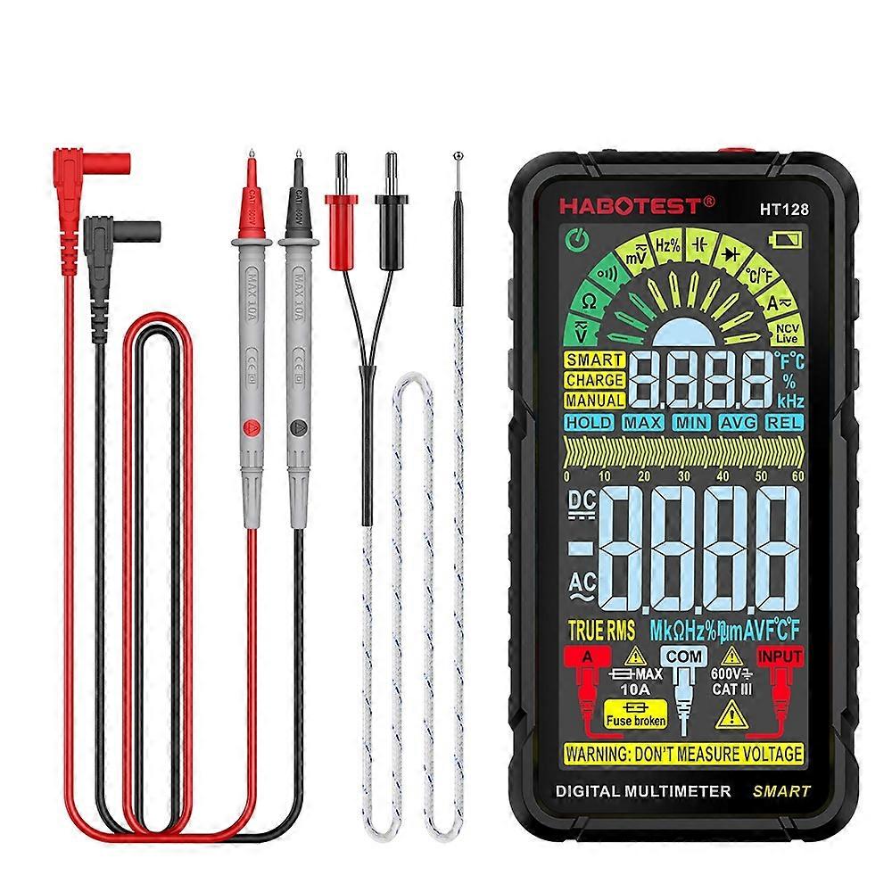 HABOTEST Automatic Range Digital Display Ultra-Clear Intelligent Current Multimeter