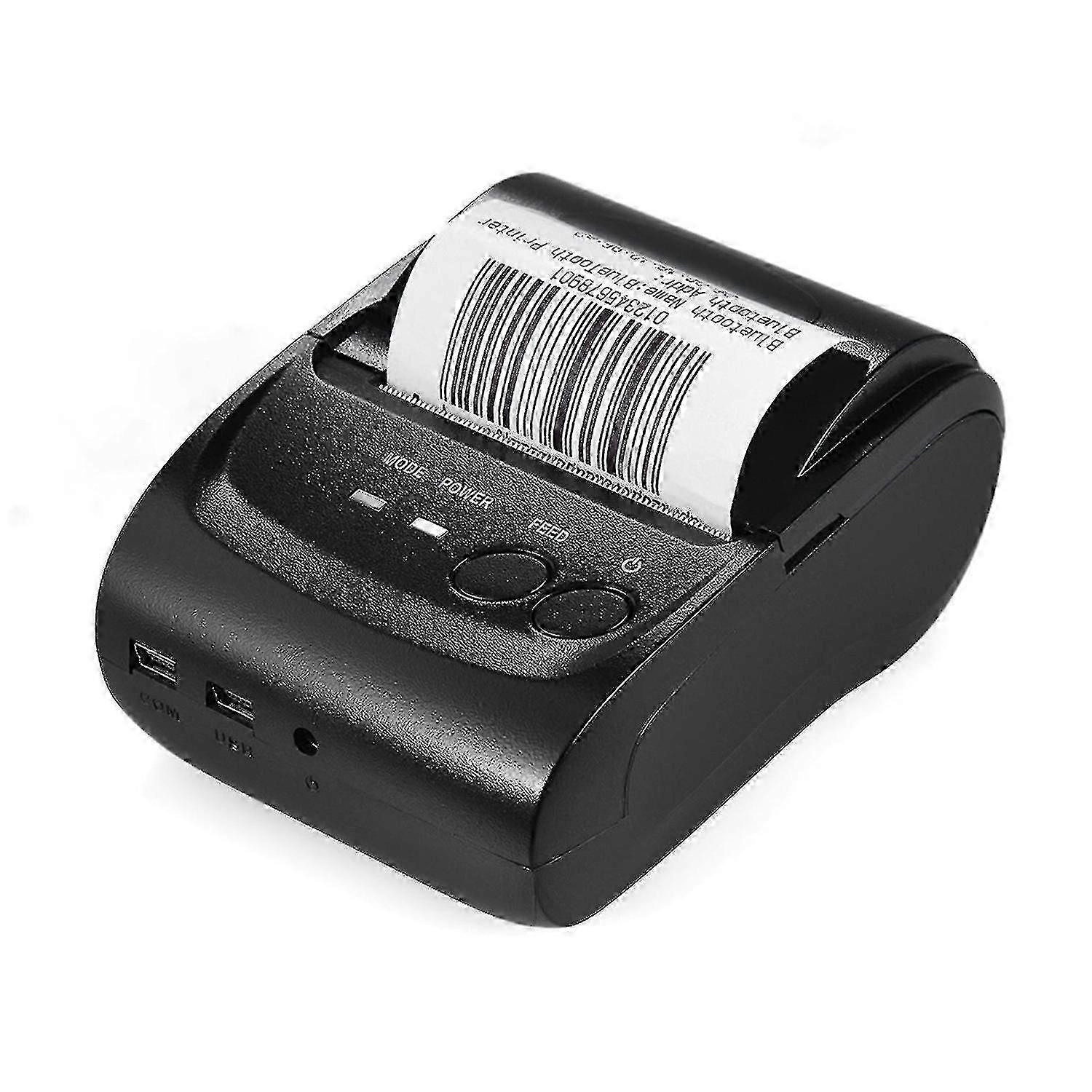 Mini Bluetooth Printer 58mm Bluetooth 4.0 Usb Receipt Printer For Ios Android