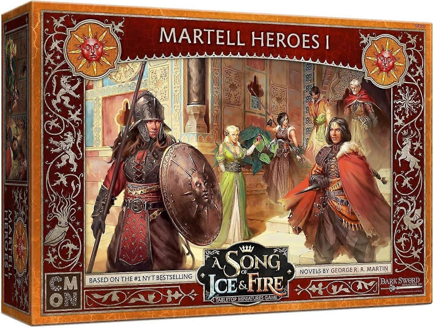 A Song Of Ice & Fire Miniatures Game Martell Heroes 1