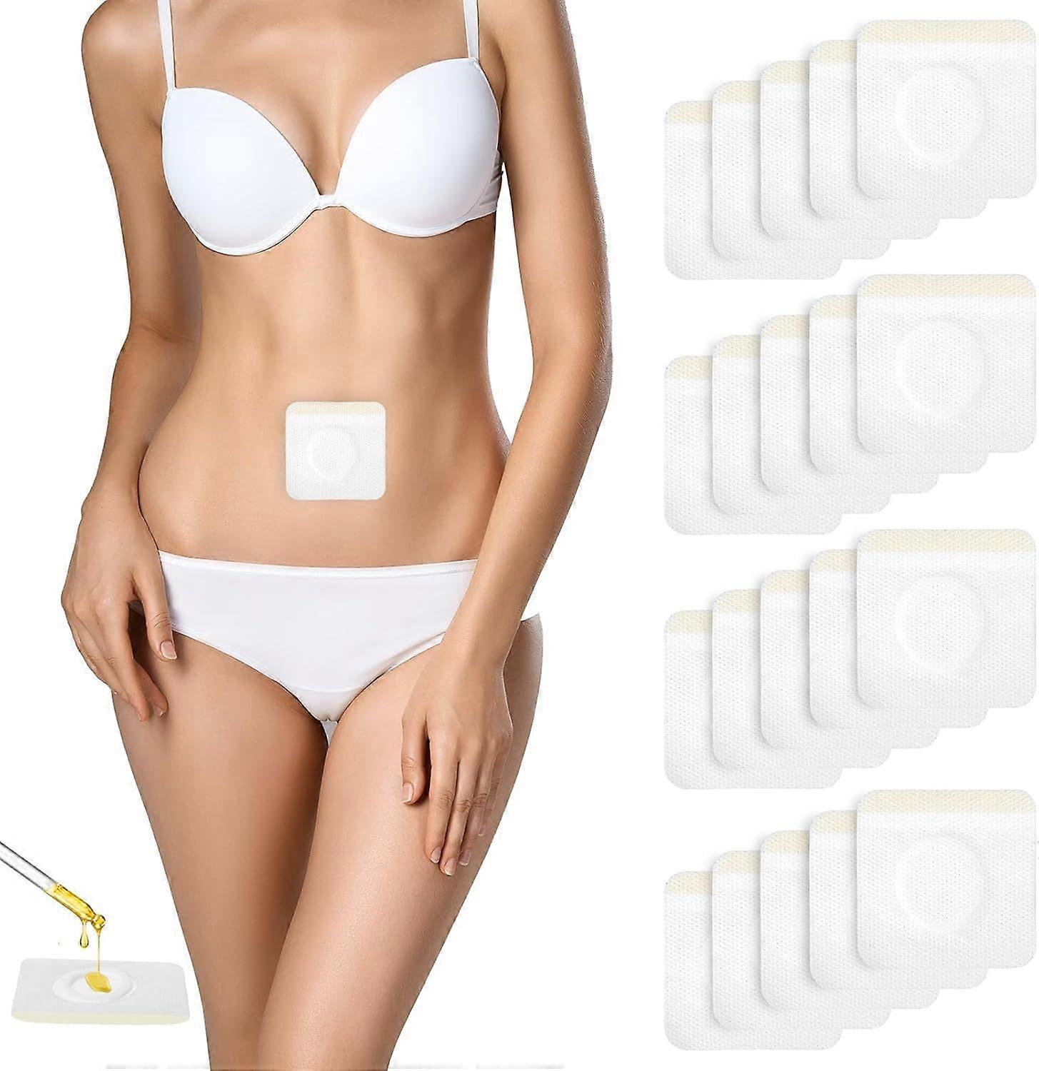 2025 Latest Model  20 Pcs Belly Button Castor Oil Pack Wrap Self-Adhesive