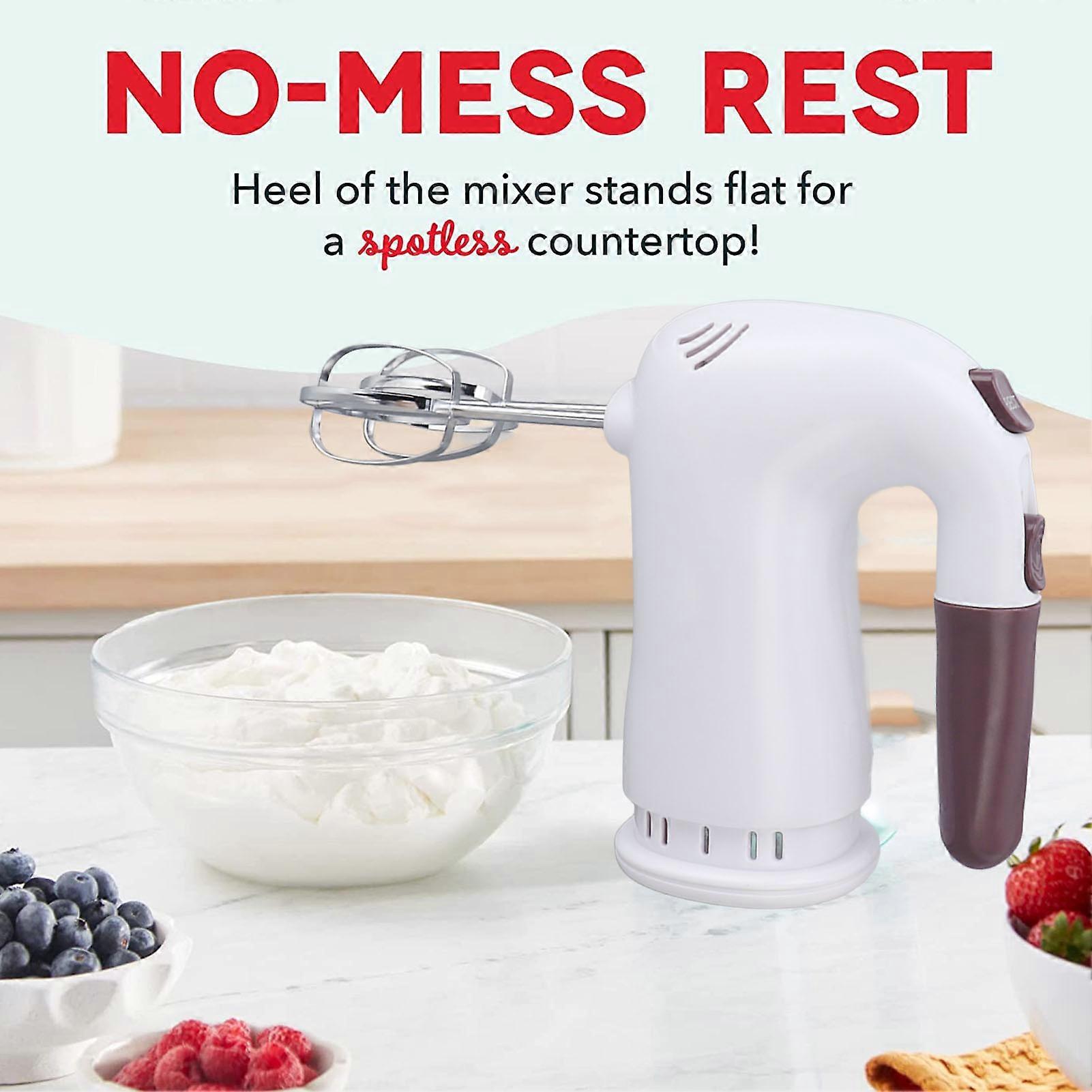 5 Speed Electric Hand Mixer 500W Power Handheld Mixer with Whisk for Baking Cooking