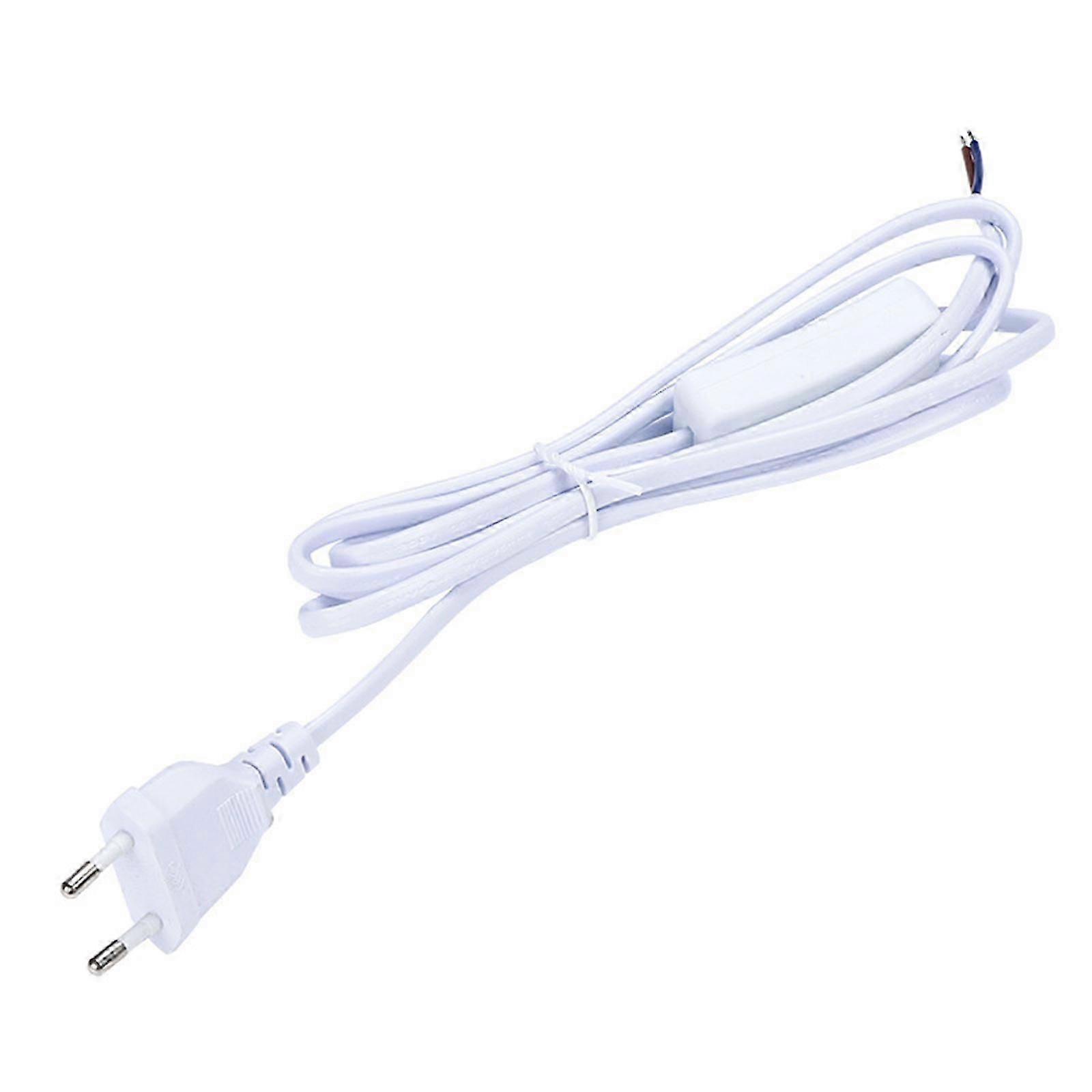 LED Tube Power Extension Cable with Switch EU Plug LED Light Switch Cable Wire