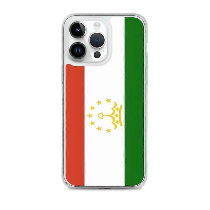 iPhone Case - Tajikistan - Flag - Flexible - Multicolor - Compatible with iPhone 14 Pro Max
