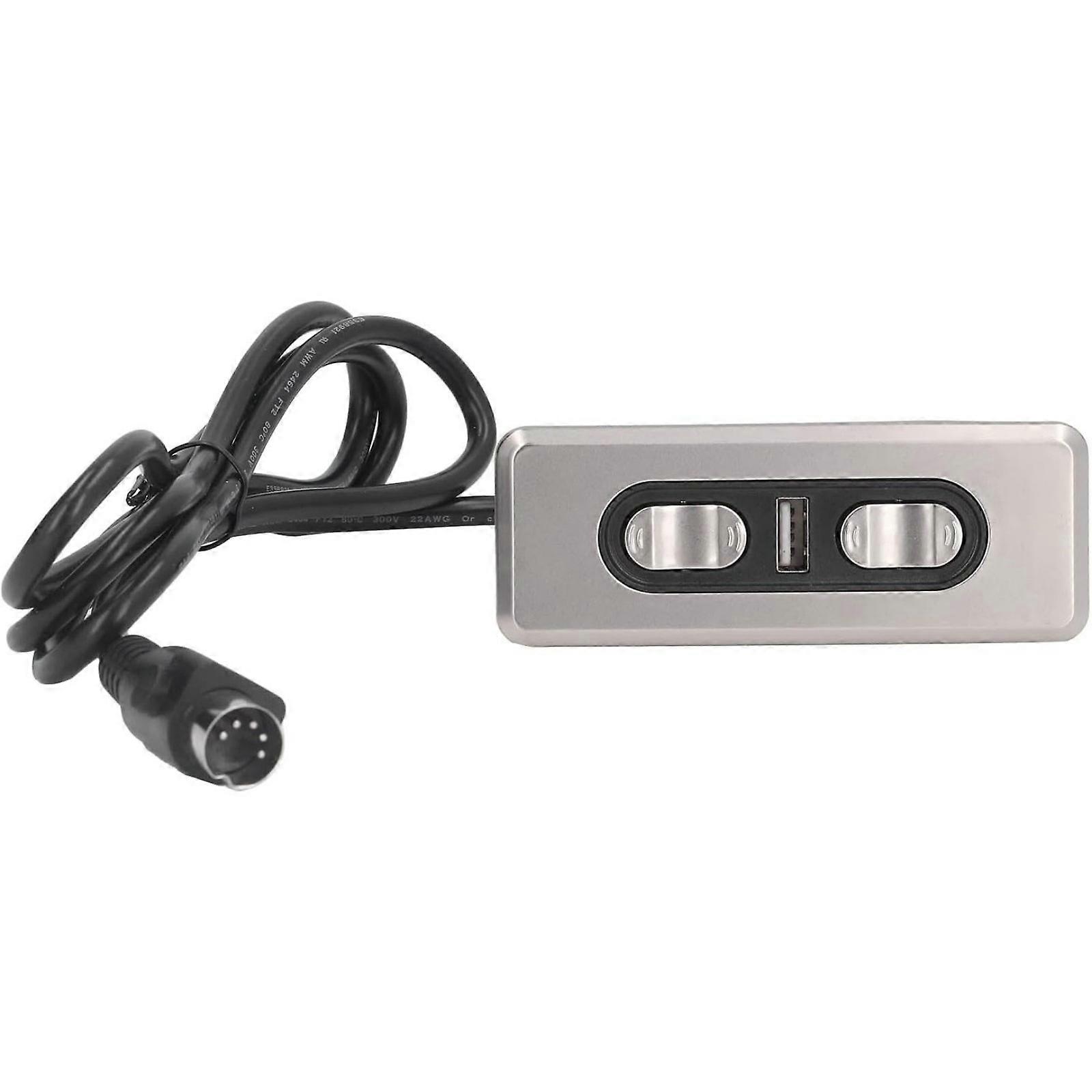 Practical Silents Double Motor Hand Controllers for Sofa Chairs Resets Function Ergonomic Grip Designs Power Supply