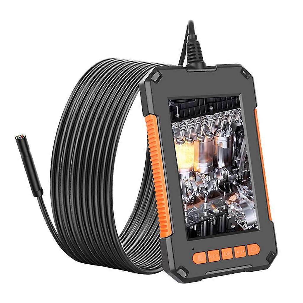 Endoscope HD Camera 4.3 Inches HD Resolution Screen 8mm IP67 8 LED Lights