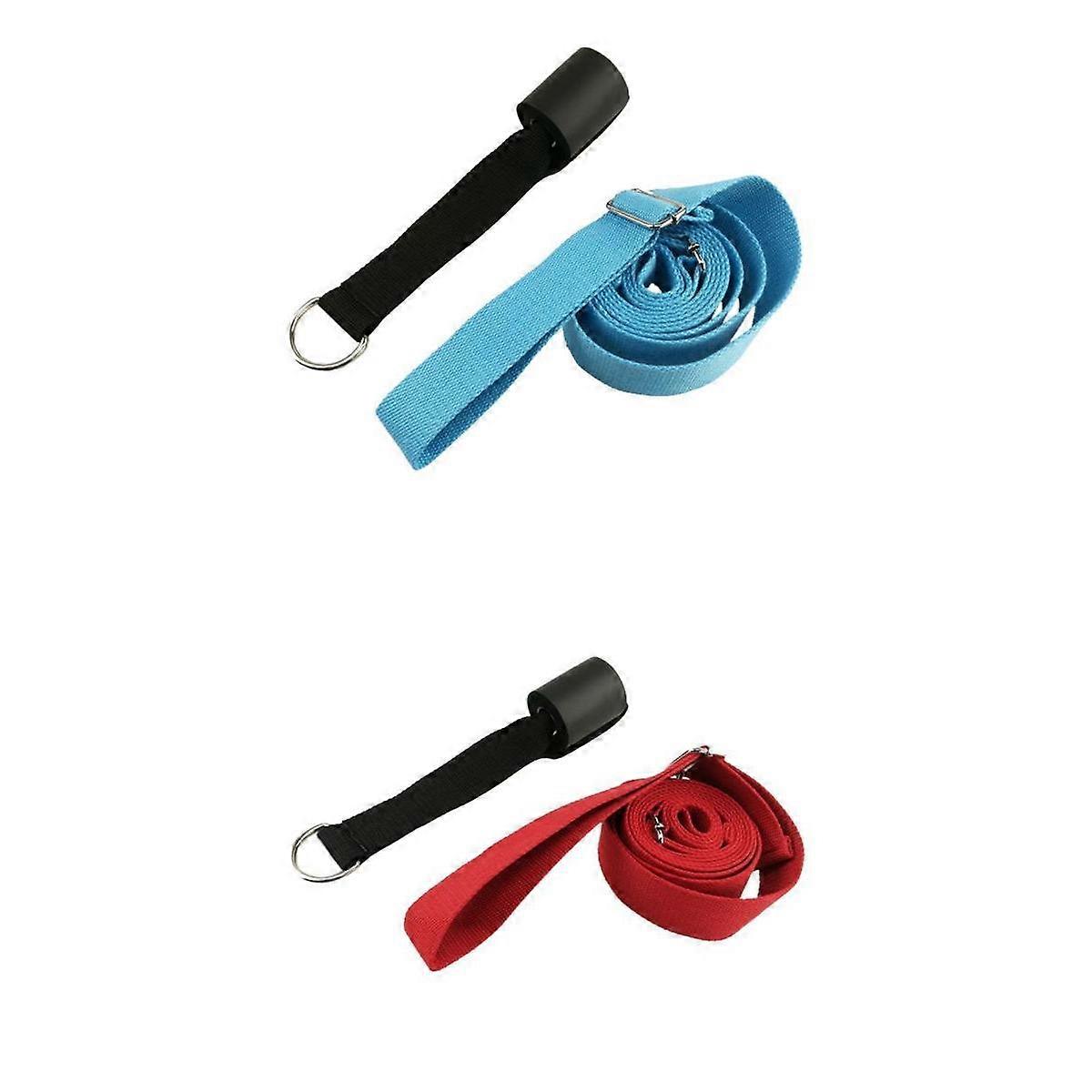 2 Count Leg Stretch Band - easy to install on Door - Equipment for Ballet, Dance