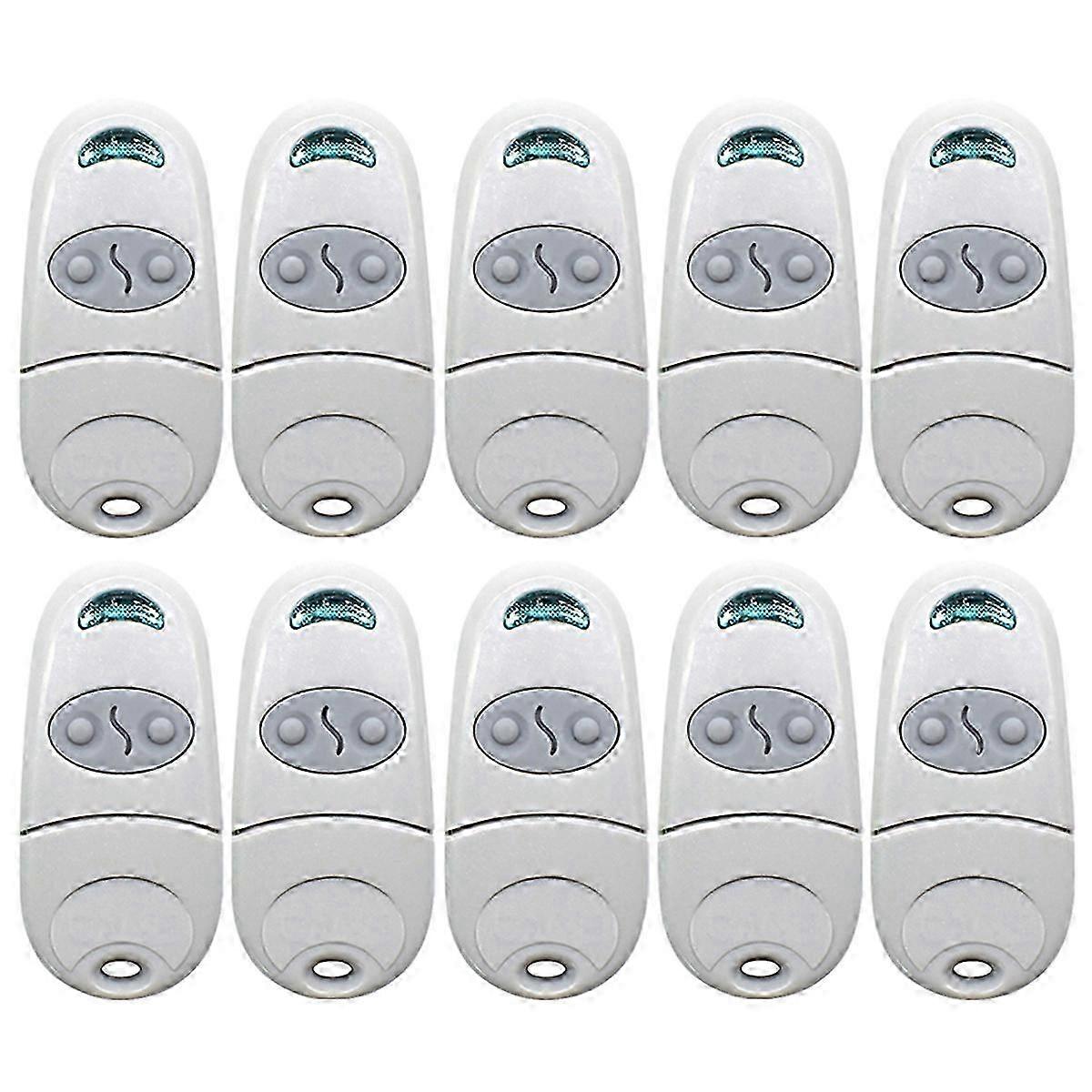 10PCS Garage Door Opener Remote 433.92MHz transcript Control Gate Controller
