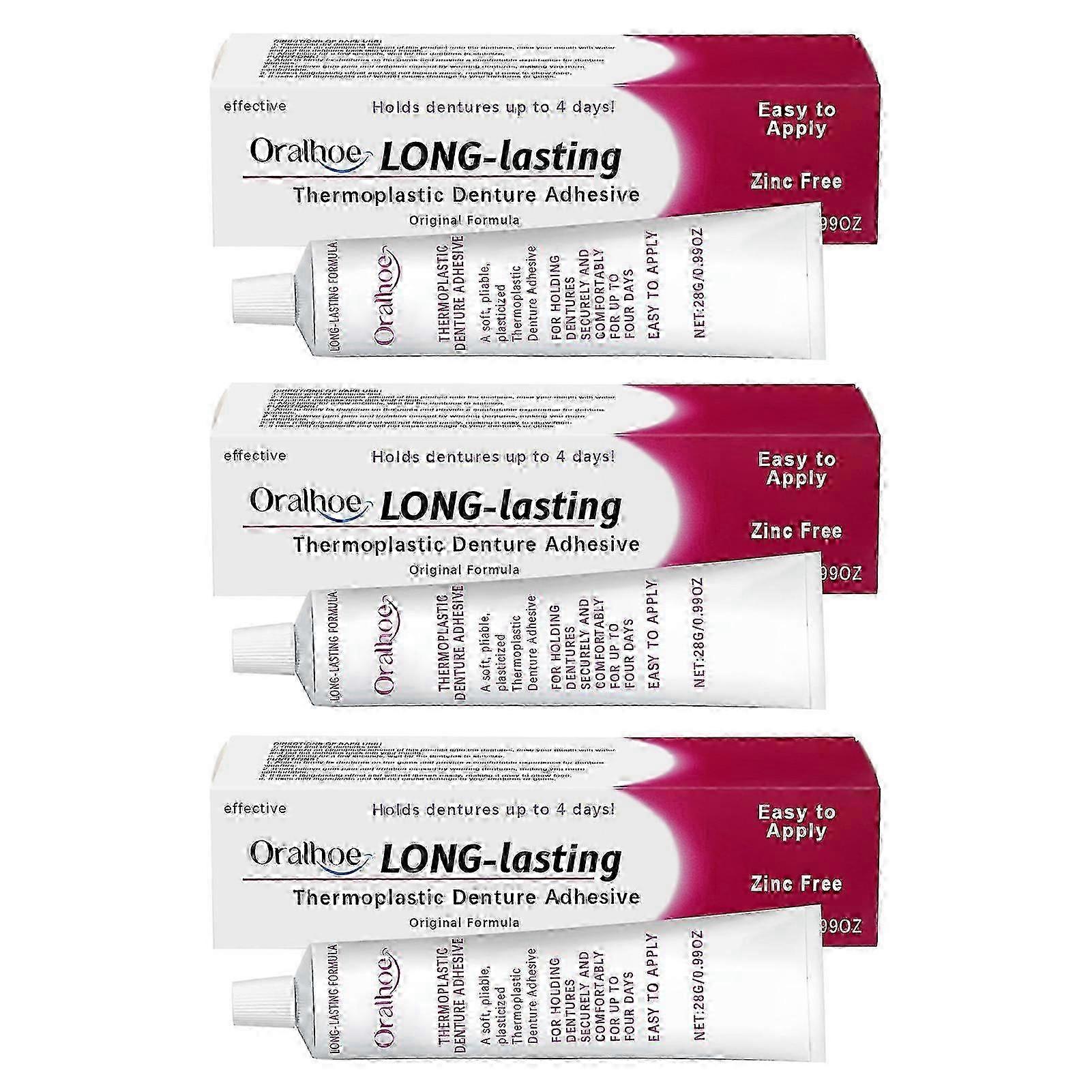 Waterproof denture glue for partial dentures 2025
