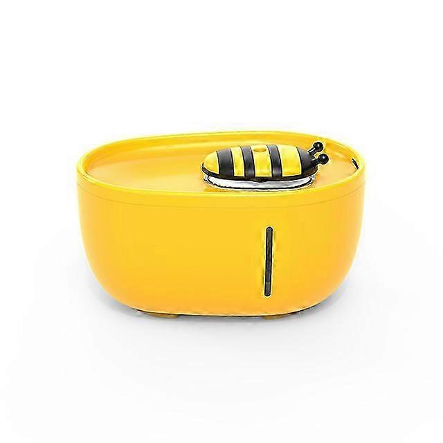 Automatic Circulation Filter for Cats, Small Bee Pet Drinking Fountain with Silent Water Flow, Suitable for Your Beloved Feline