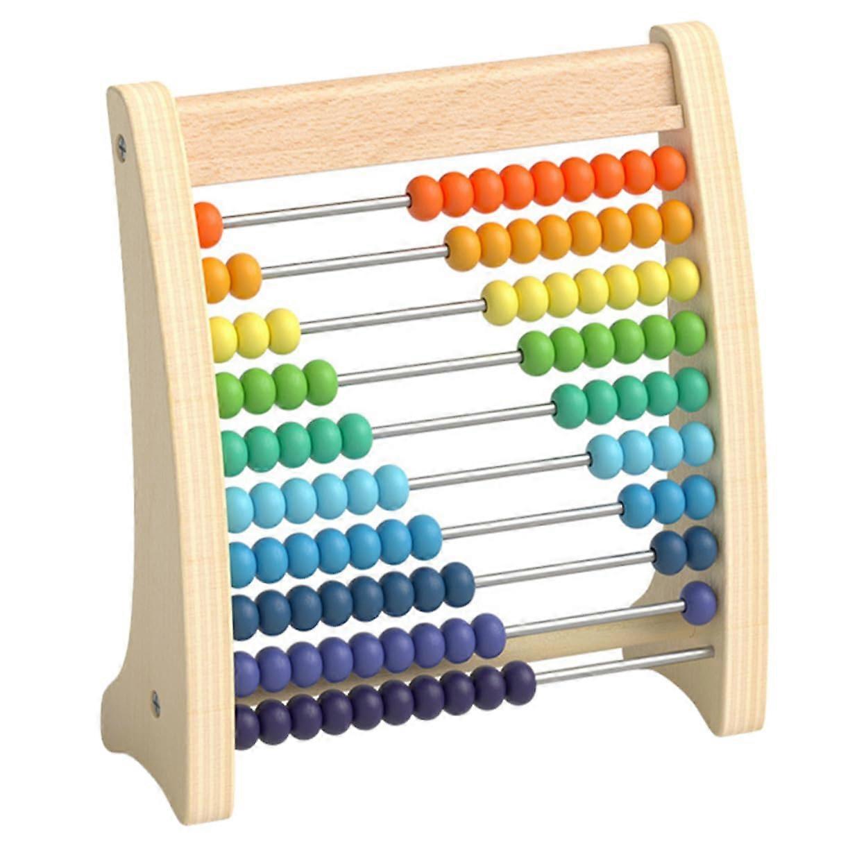 1 sentence calculation frame made of wood for mathematical learning toy for addition and subtraction educational for math skills and hand coordination