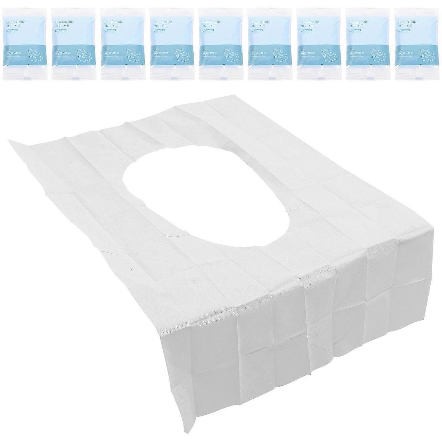 10 Pcs Portable Seat Cushion Public Toilet Cover Wc Cover Mat Toilet Cushion Hospital Toilet Cover