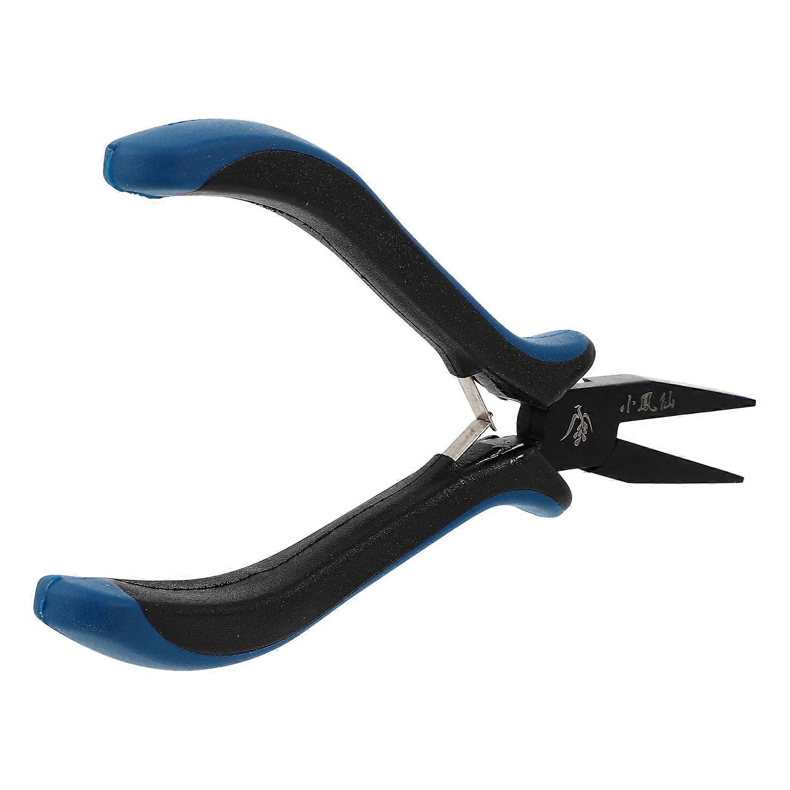 Flat Mouth Hook Plier Durable Fishing Line Tying Tool Lightweight Portable One Handed Operation for Fishing Enthusiasts