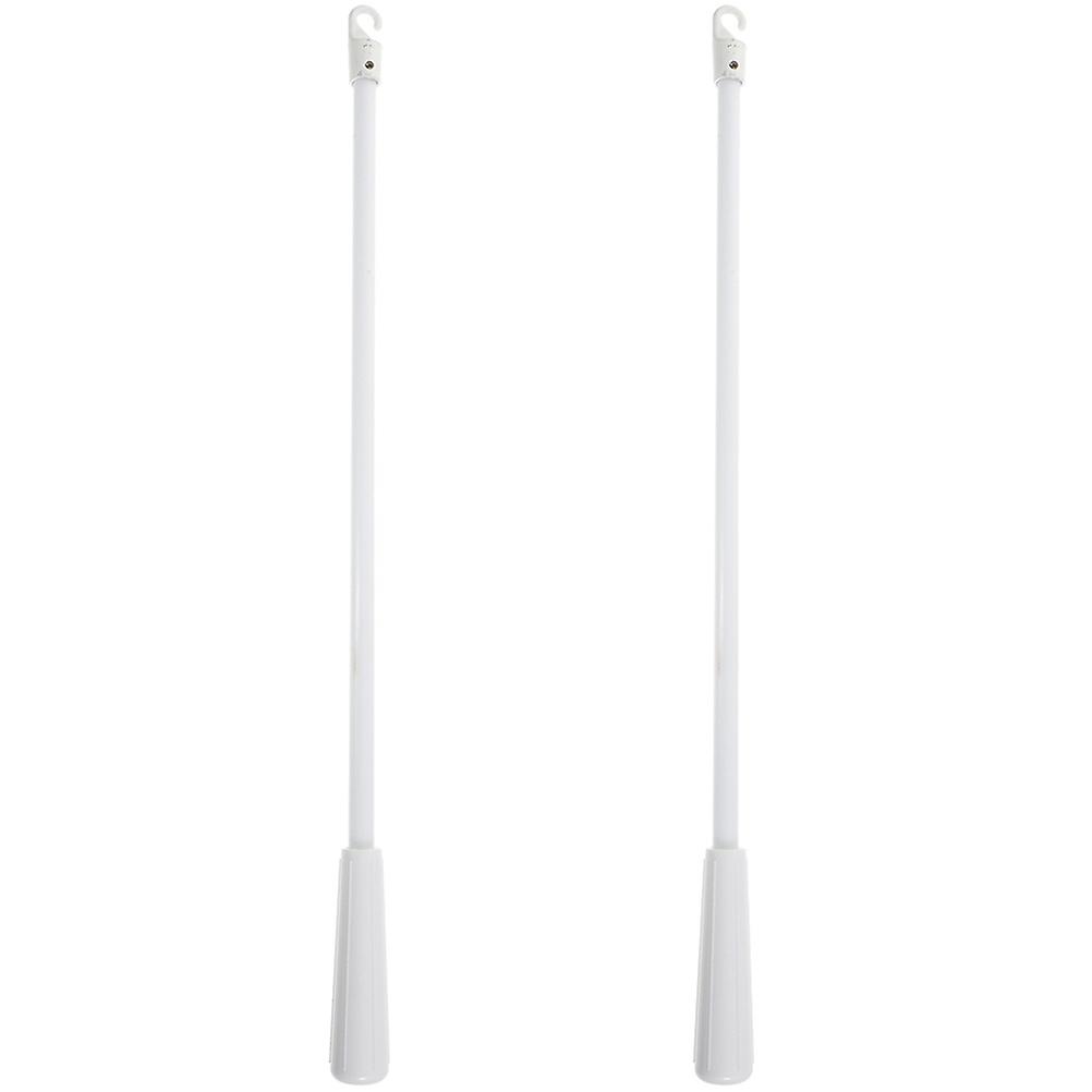 Vertical Blind Handle Stick, Fiberglass Replacement Wand with Hook for Easy Use