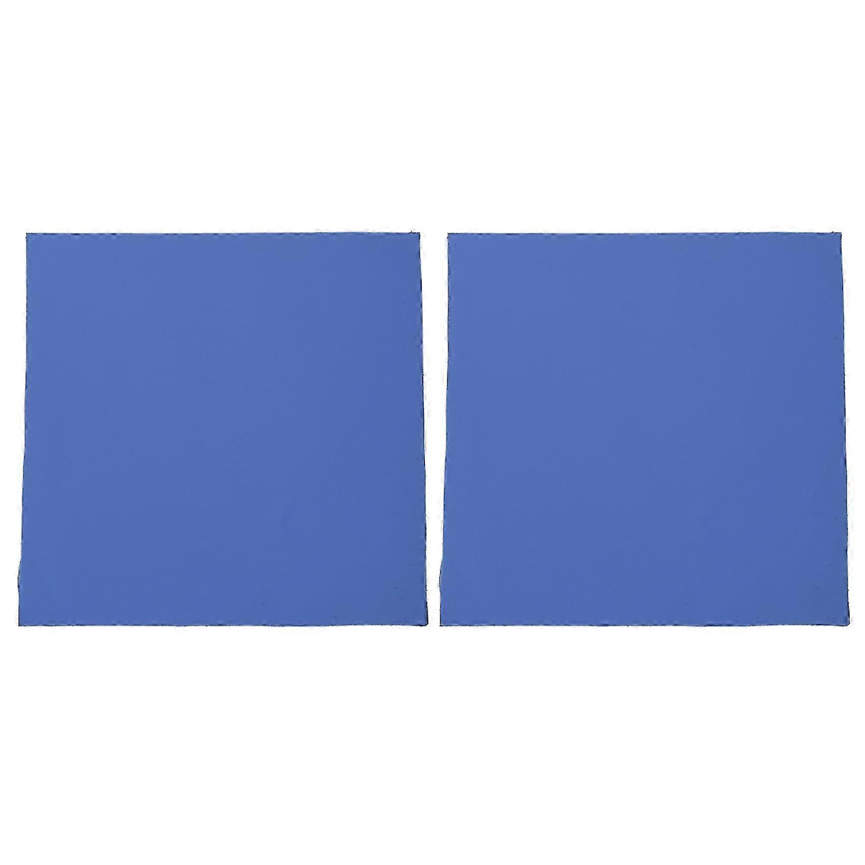 2X 100x100x1mm GPU CPU Thermal Silicone Pad High Quality Cooling