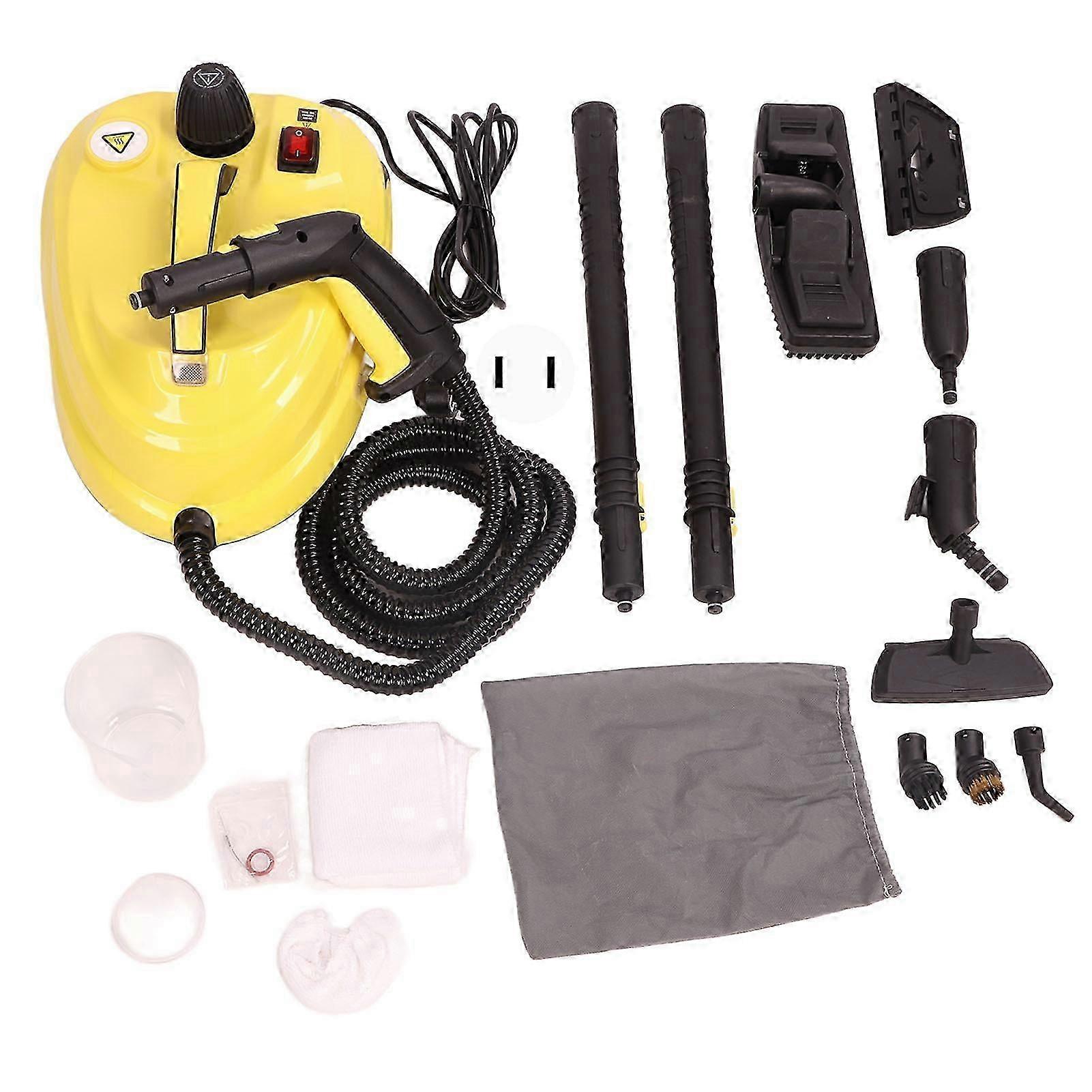 2000W Steam Cleaner Set High Temperature High Pressure Electric Steam Cleaning Machine 2l Capacity Us Plug 110120v