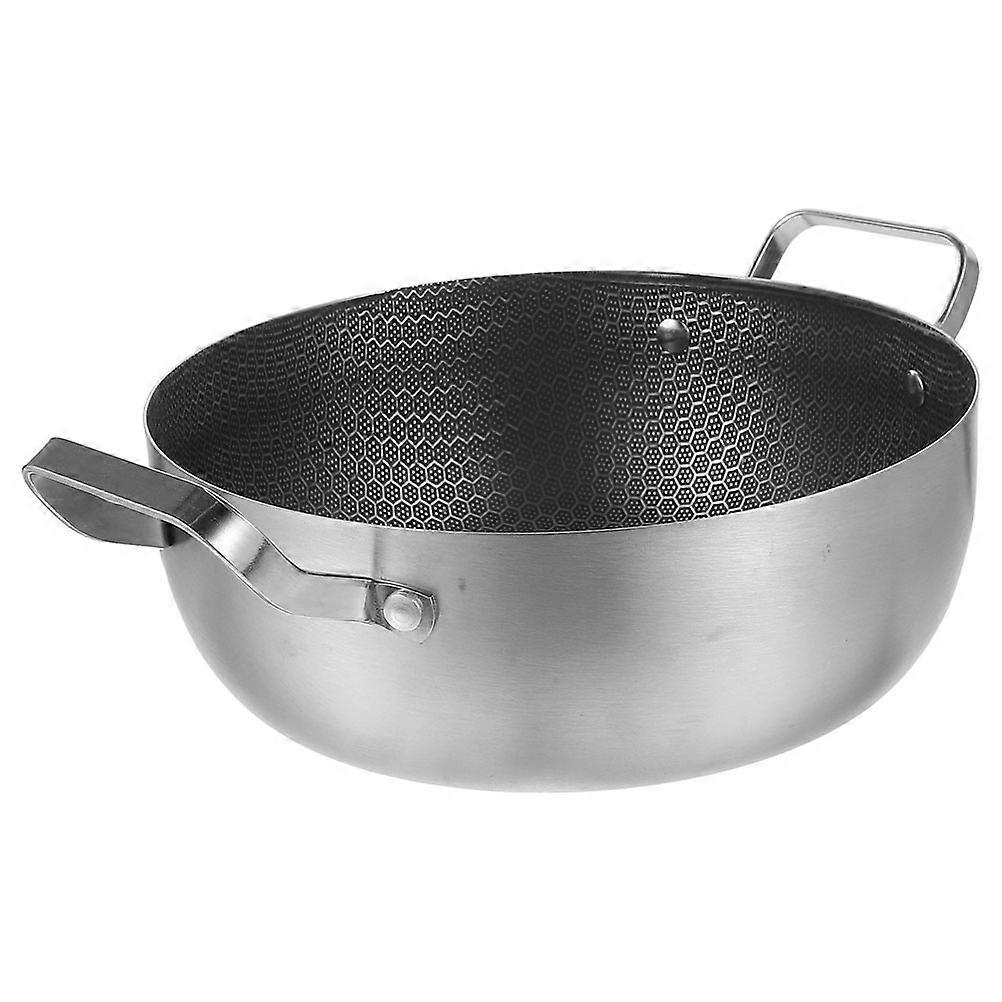 Lightweight Stainless Steel Hot Pot, Practical Cookware for Daily Culinary Needs