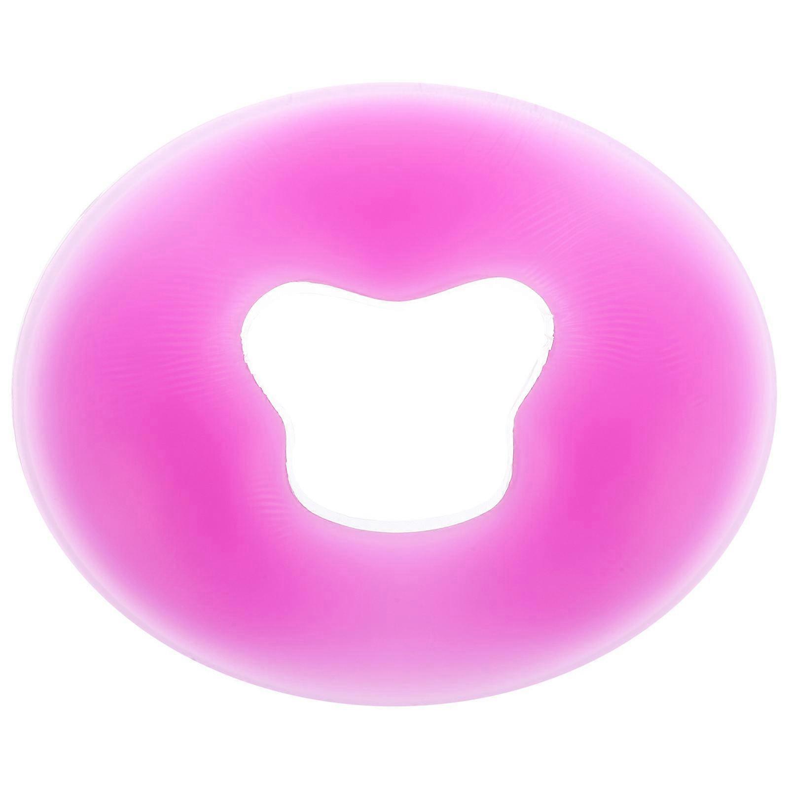 Silicone Pillow, Ergonomic Design for - -Down Rest