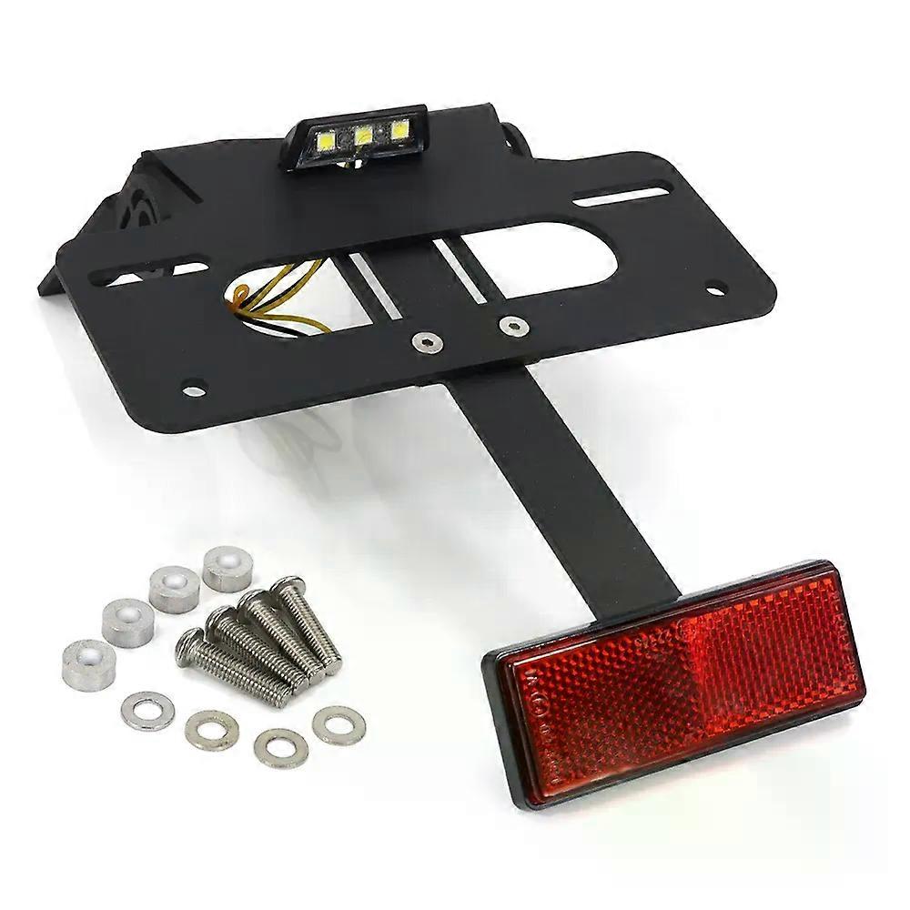 con Rear Tail Tidy Fender Eliminator Kit Fit For Yamaha TMAX 530 2017-2022 TMAX 560 2020-2022 License Plate Holder Bracket